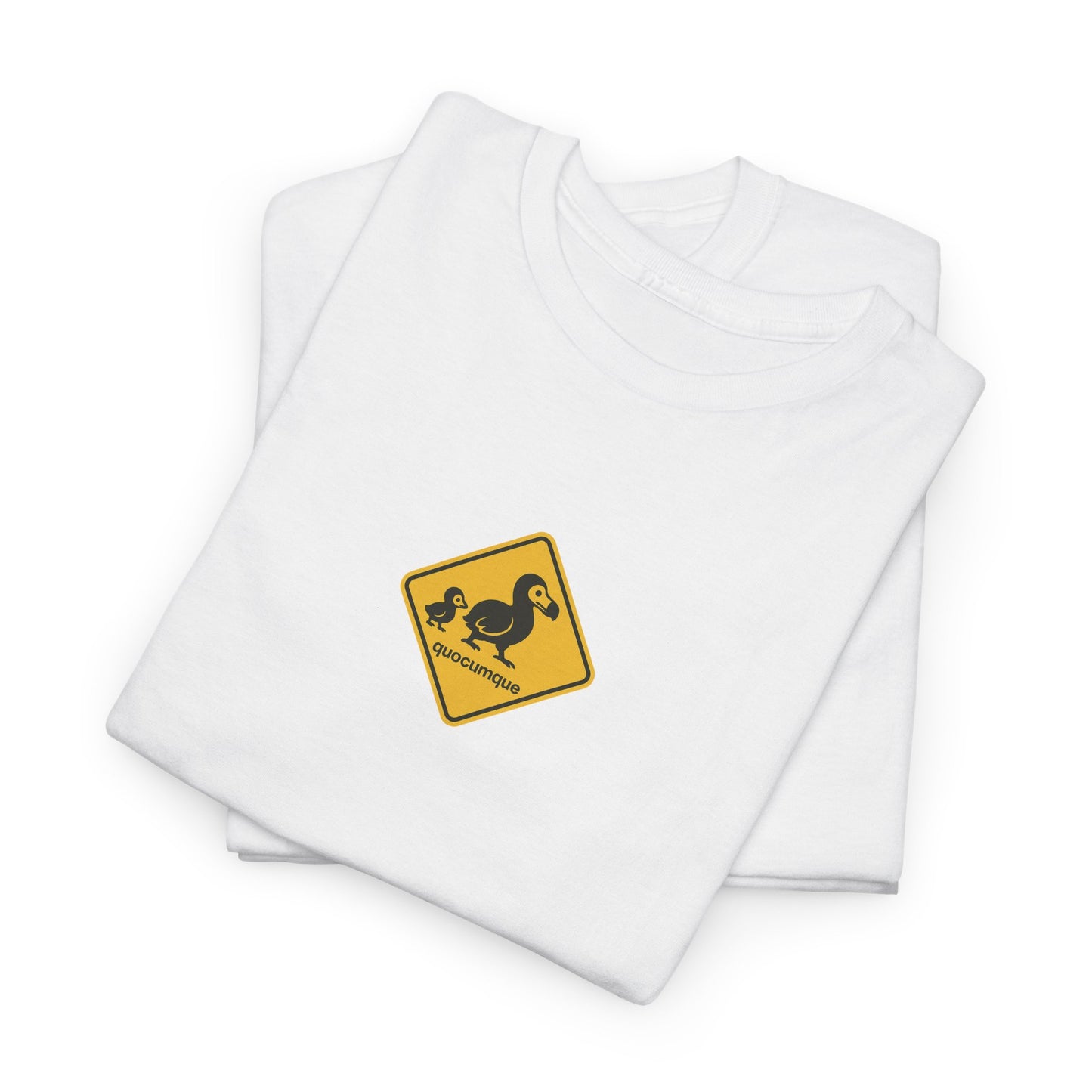 T-shirt Quocumque, "Famille Dodo", Île de La Réunion, Confort Coton, Elégant, Souvenir Unique, Cadeau, Unisexe, Esprit Voyageur, Créole, Bourbon