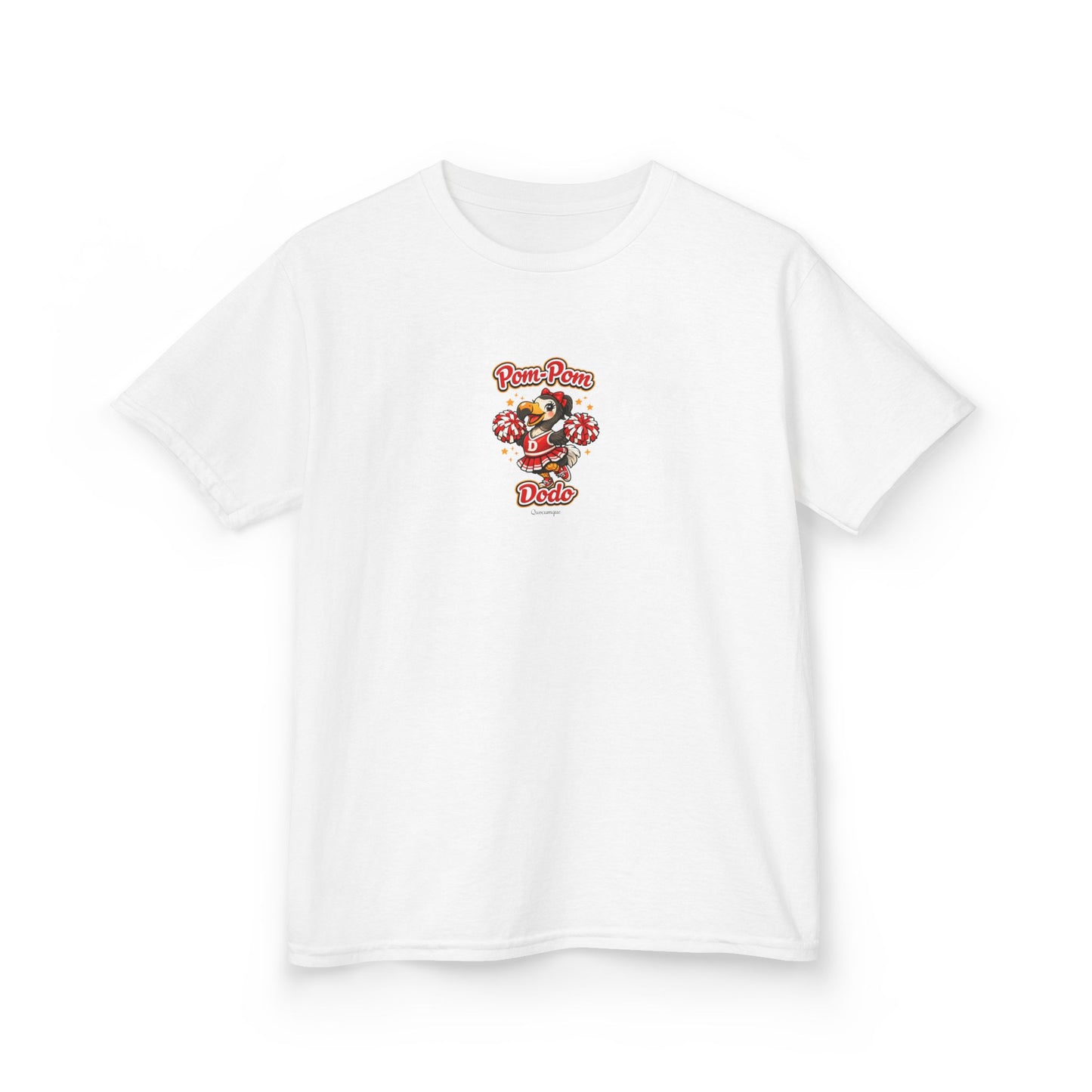 T-shirt "Pom-Pom Dodo", Pour Marmailles, Douceur Coton, Pour les enfants de 5-6 ans( Taille XS), Pour les 7-8 ans( taille S), Pour les 9-10 ans( taille M), Pour les 11-12 ans( taille L), Pour les 13-14 ans( taille XLS)