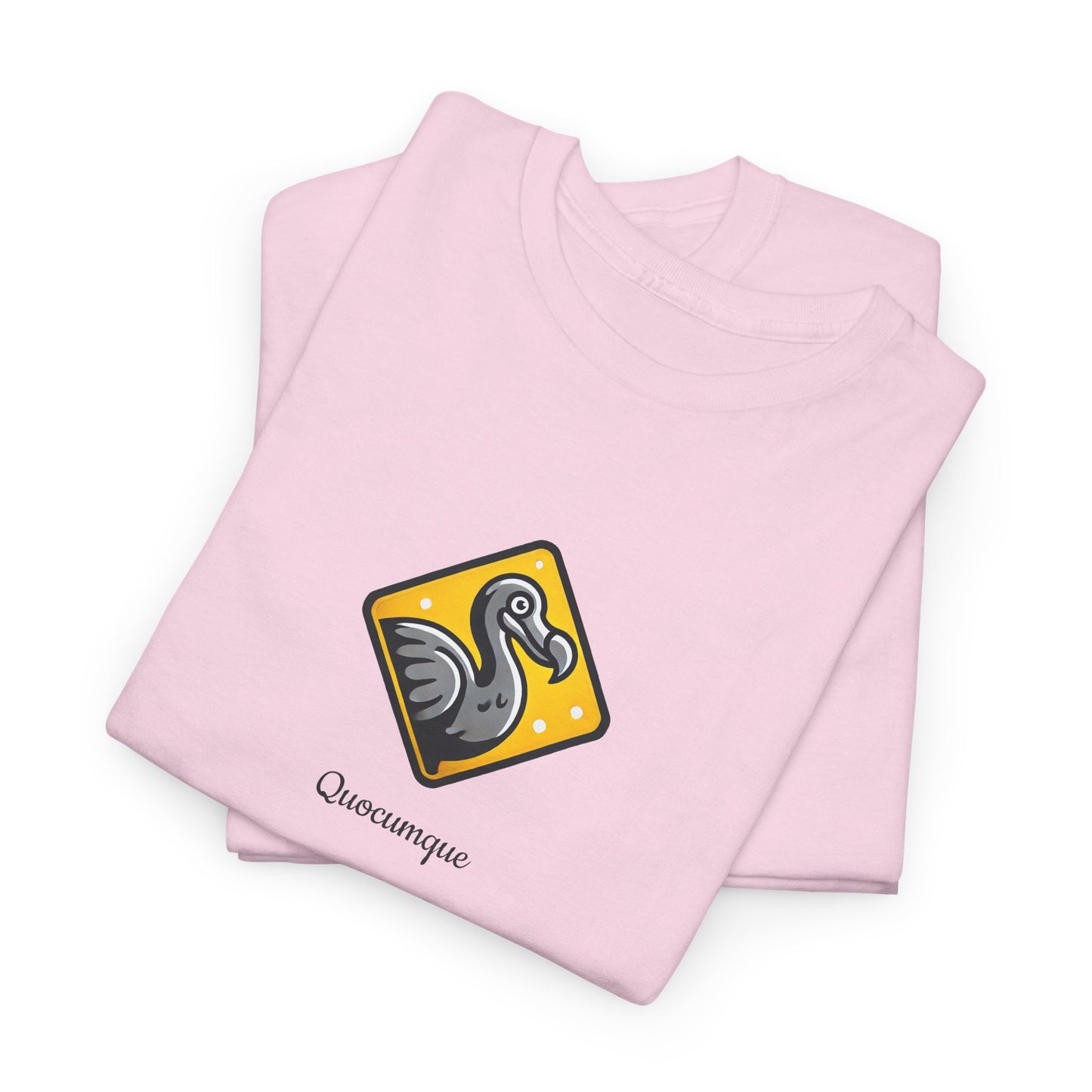 T-shirt Quocumque, "Dodo", Île de La Réunion, Confort Coton, Elégant, Souvenir Unique, Cadeau, Unisexe, Esprit Voyageur, Créole, Bourbon