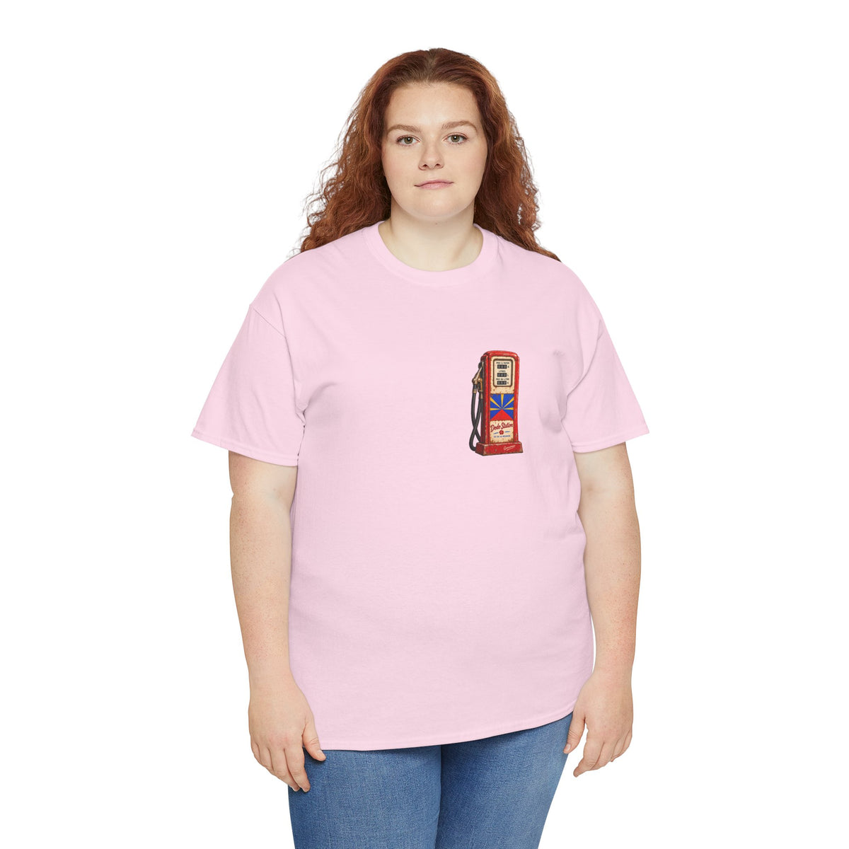 T-shirt Quocumque, "Station Essence", Discret, Île de La Réunion, Confort Coton, Elégant, Souvenir Unique, Cadeau, Unisexe, Esprit Voyageur, Créole, Bourbon