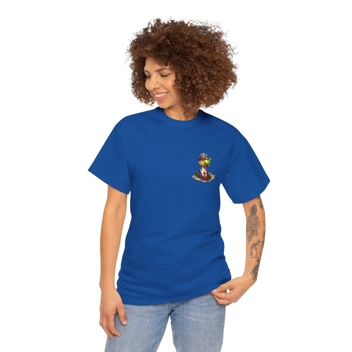 T-shirt Quocumque "The Son of Dodo ", Discret, Île de La Réunion", Confort Coton, Sobre, Elégant, Souvenir Unique, Cadeau, Unisexe, Esprit Voyageur