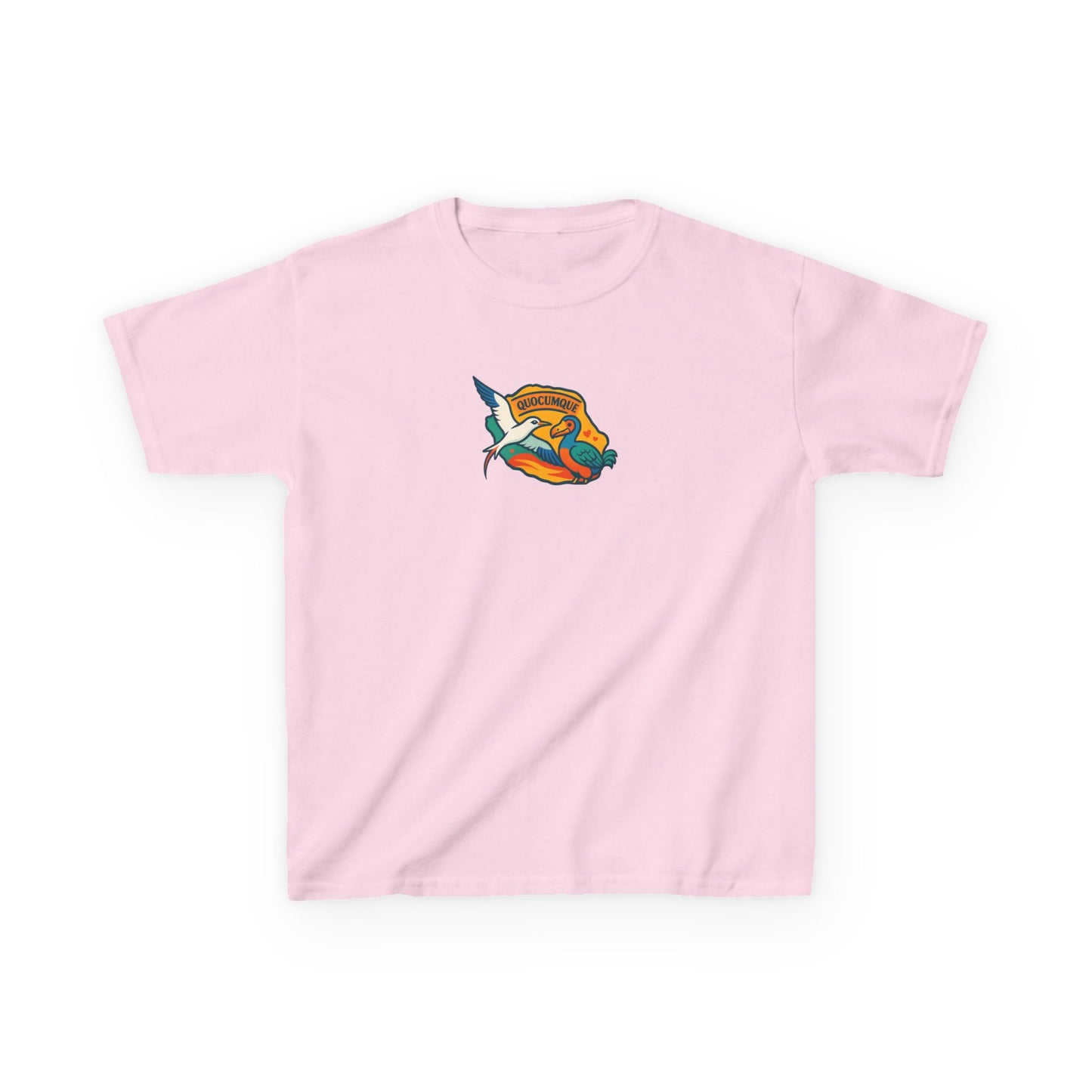 T-shirt Animal "Dodo Paille En Queue" Pour Marmailles, Île de La Réunion, Douceur Coton, Style Unique, Cadeau Parfait, Quocumque, Vêtement Enfant Ado
