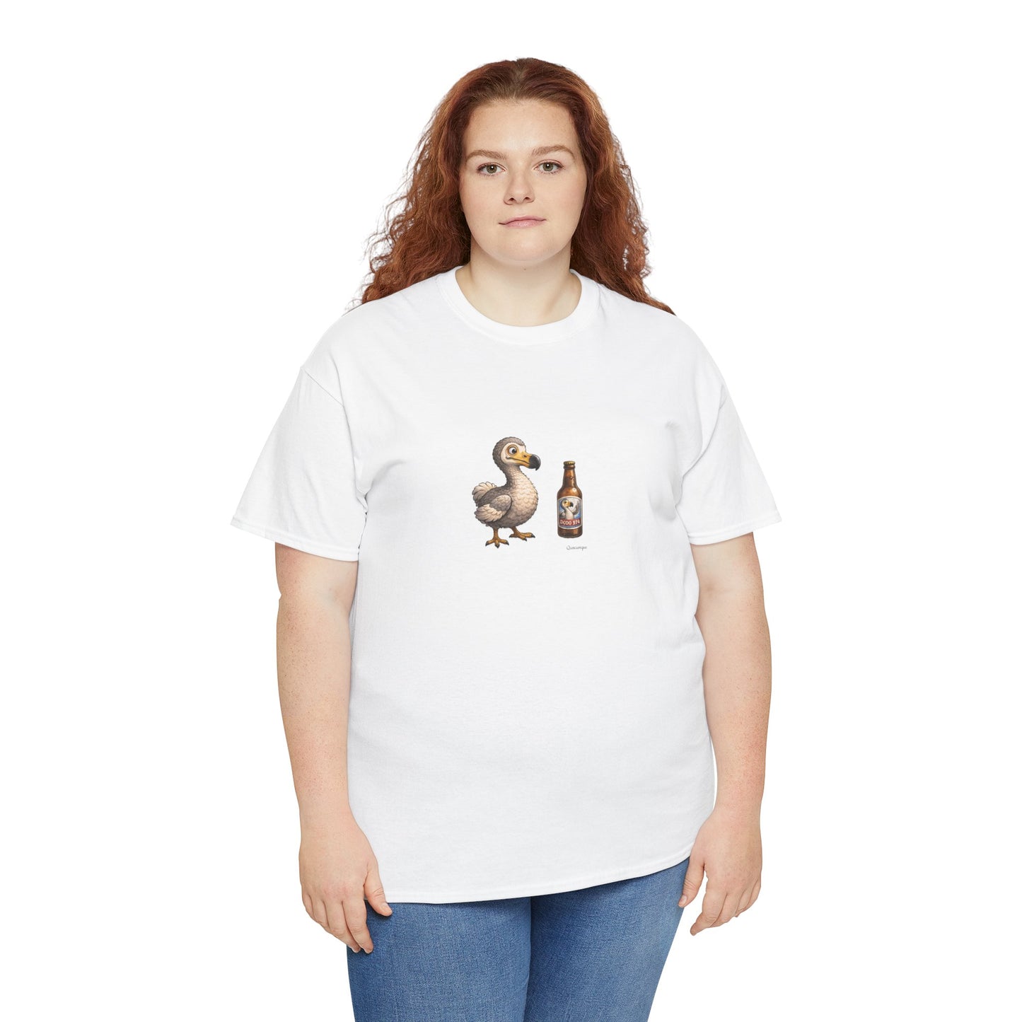 T-shirt Quocumque, " Dodo 974 ", Île de La Réunion, Confort Coton, Elégant, Souvenir Unique, Cadeau, Unisexe, Esprit Voyageur, Créole, Bourbon