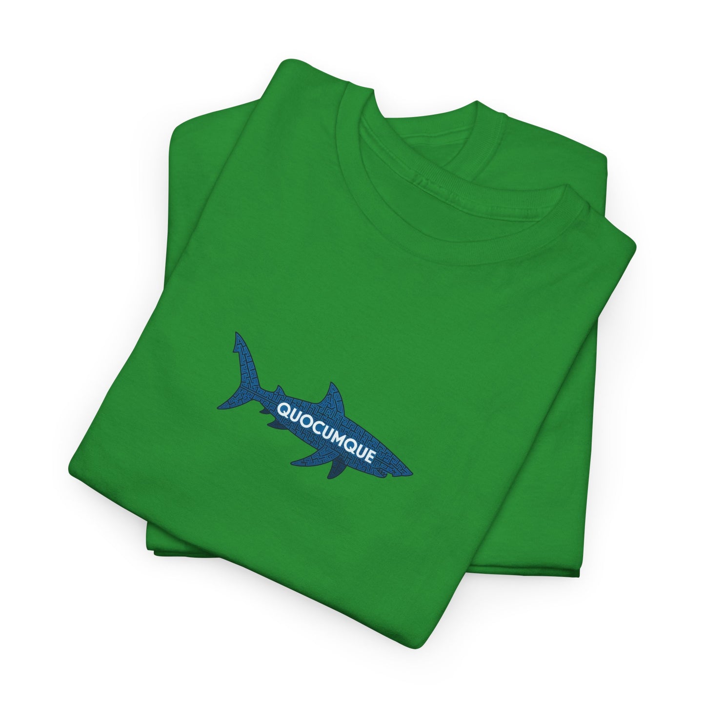 T-shirt Quocumque, Requin, Île de La Réunion, Poissons, Confort Coton, Elégant, Souvenir Unique, Cadeau, Unisexe, Esprit Voyageur, Créole, Bourbon