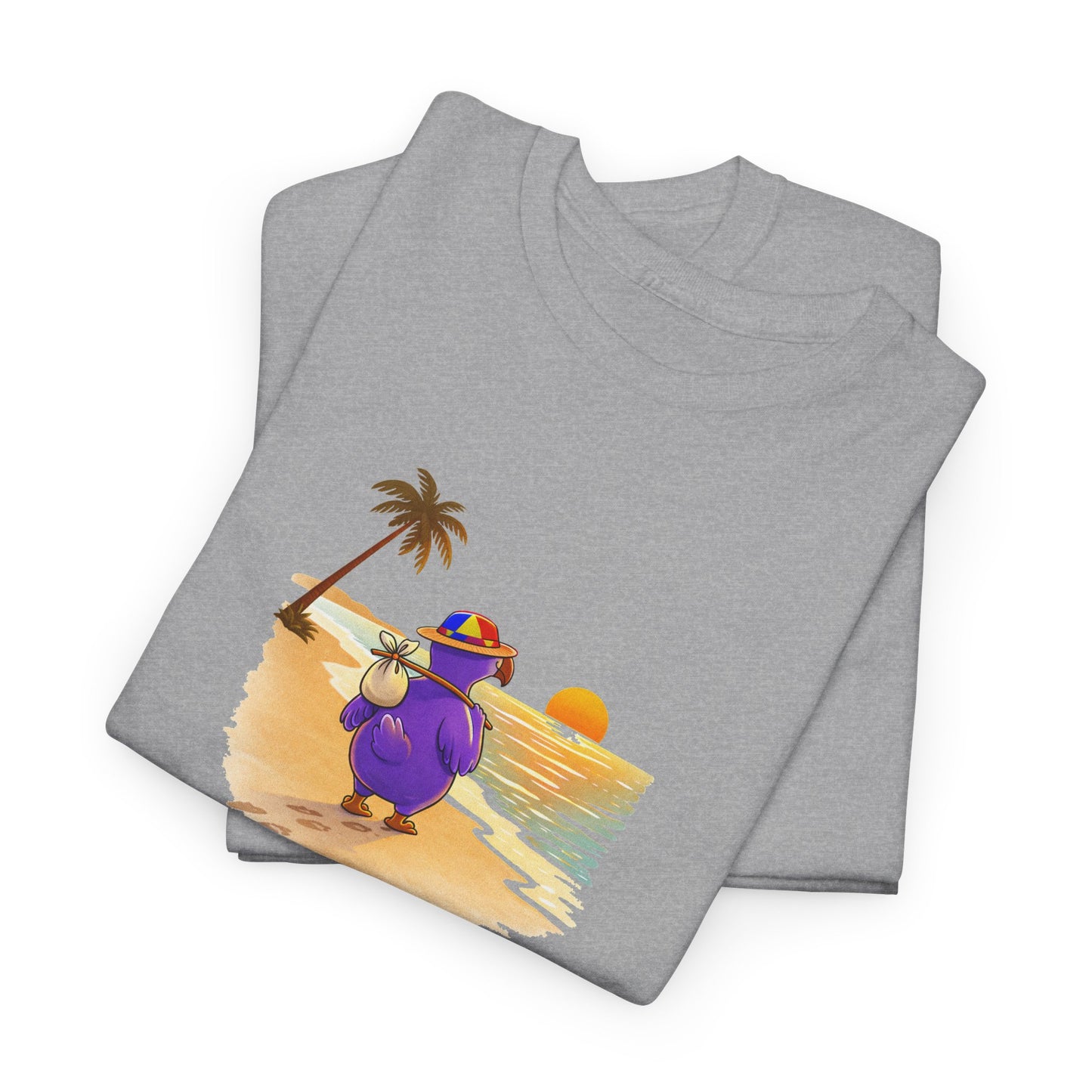 Copy of T-shirt "Lonesome Dodo", Confort Coton, Sobre, Elégant, Souvenir Unique, Cadeau, Unisexe, Esprit Voyageur, Adulte