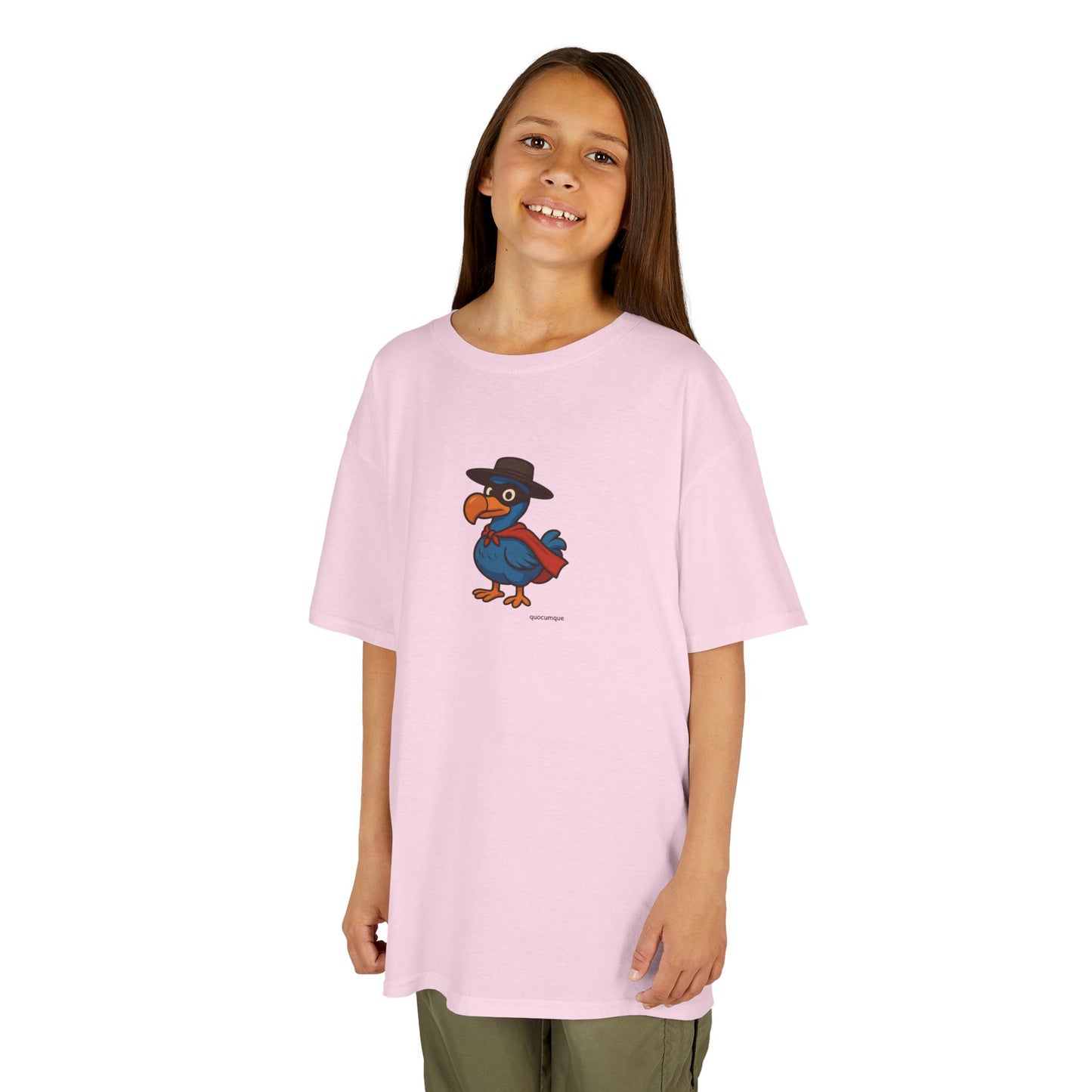 Copy of T-shirt "Dodo Masqué", Pour Marmailles, Douceur Coton, Pour les enfants de 5-6 ans( Taille XS), Pour les 7-8 ans( taille S), Pour les 9-10 ans( taille M), Pour les 11-12 ans( taille L), Pour les 13-14 ans( taille XLS)
