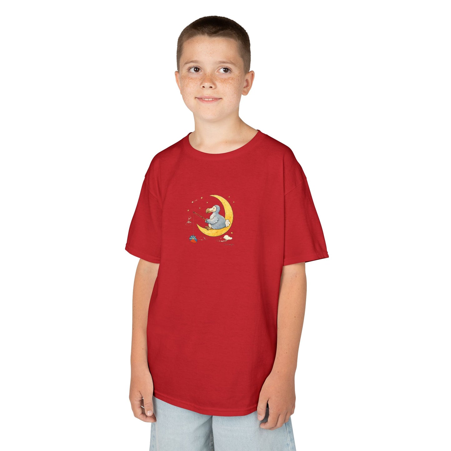 T-shirt " Dodo Lune ", Pour Marmailles, Douceur Coton, Pour les enfants de 5-6 ans( Taille XS), Pour les 7-8 ans( taille S), Pour les 9-10 ans( taille M), Pour les 11-12 ans( taille L), Pour...
