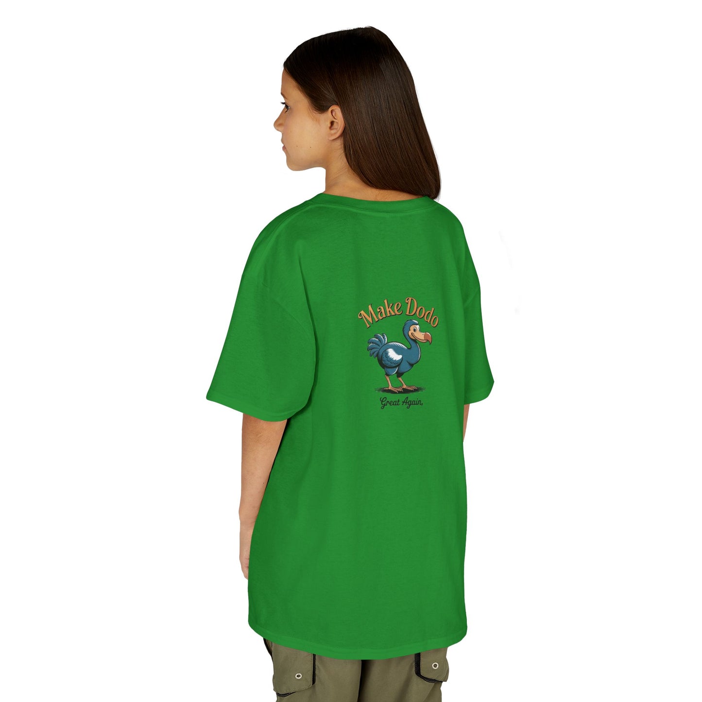 T-shirt "Make Dodo Great Again", Île de La Réunion, Douceur Coton, Style Unique, Cadeau Parfait, Vêtement Enfant,  Jeunes Adolescents