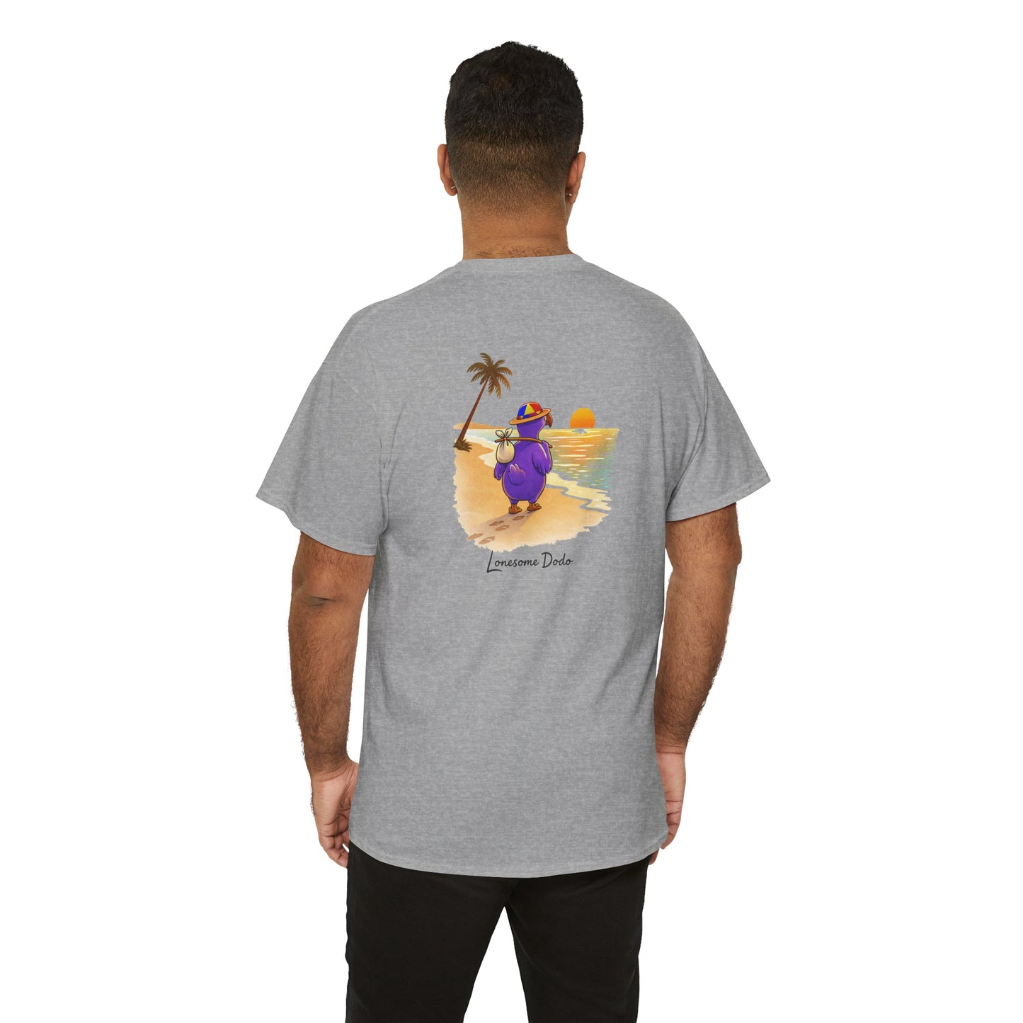 Copy of T-shirt "Île de La Réunion", Confort Coton, Sobre, Elégant, Souvenir Unique, Cadeau, Unisexe, Esprit Voyageur, Adulte