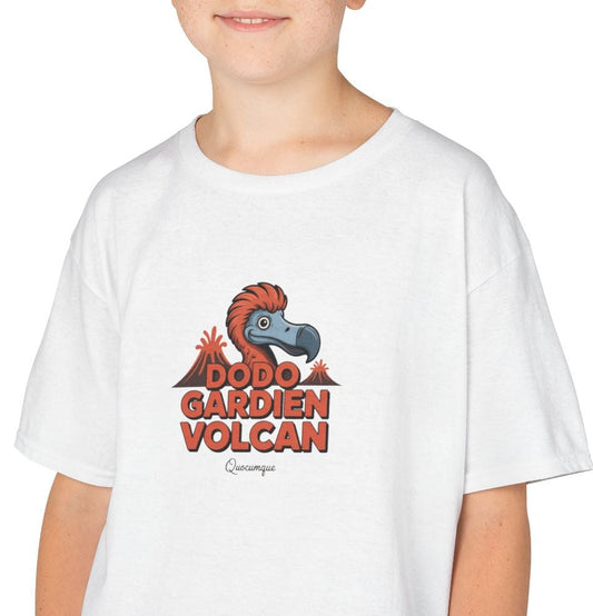 Copy of T-shirt "Gardien Volcan", Pour Marmailles, Douceur Coton, Pour les enfants de 5-6 ans( Taille XS), Pour les 7-8 ans( taille S), Pour les 9-10 ans( taille M), Pour les 11-12 ans( taille L), Pour les 13-14 ans( taille XLS)