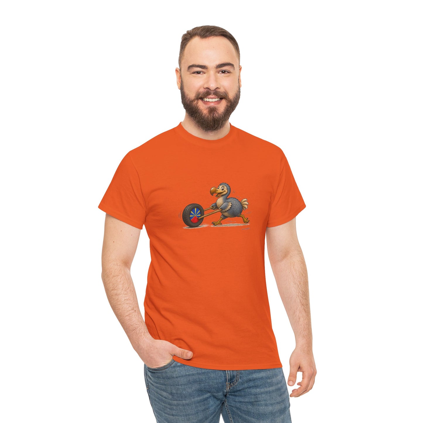 T-shirt Quocumque, "La Roue", Île de La Réunion, Confort Coton, Elégant, Souvenir Unique, Cadeau, Unisexe, Esprit Voyageur, Créole, Bourbon