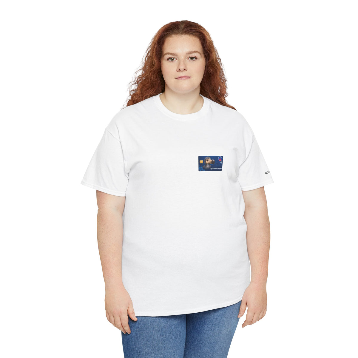T-shirt "Carte Quocumque", Exotisme, Destination Île de La Réunion, Confort Coton, Sobre, Elégant, Souvenir Unique, Cadeau, Unisexe, Esprit Voyageur