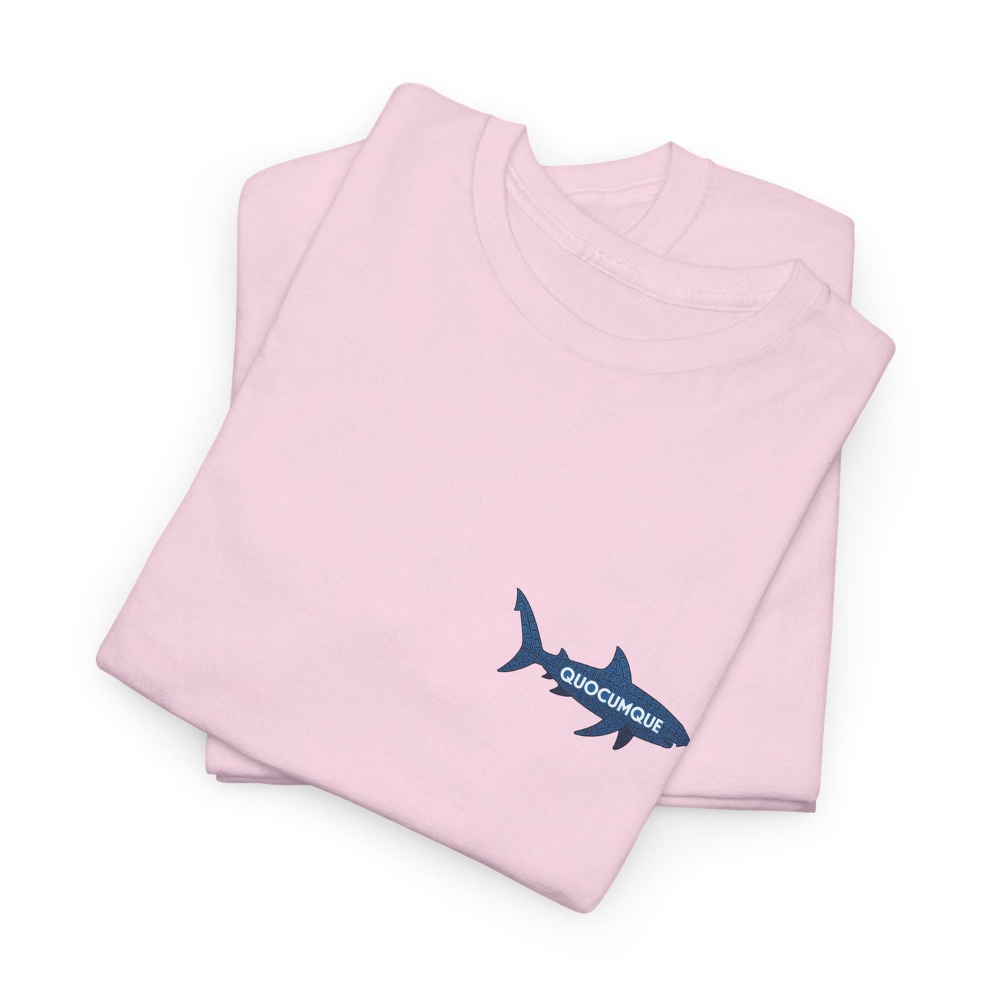 T-shirt Quocumque, Requin, Île de La Réunion, Poissons, Confort Coton, Elégant, Souvenir Unique, Cadeau, Unisexe, Esprit Voyageur, Créole, Bourbon