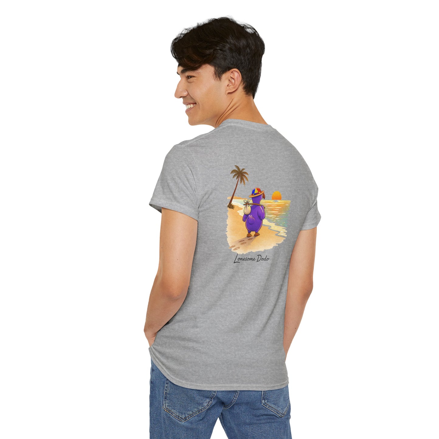 Copy of T-shirt "Île de La Réunion", Confort Coton, Sobre, Elégant, Souvenir Unique, Cadeau, Unisexe, Esprit Voyageur, Adulte
