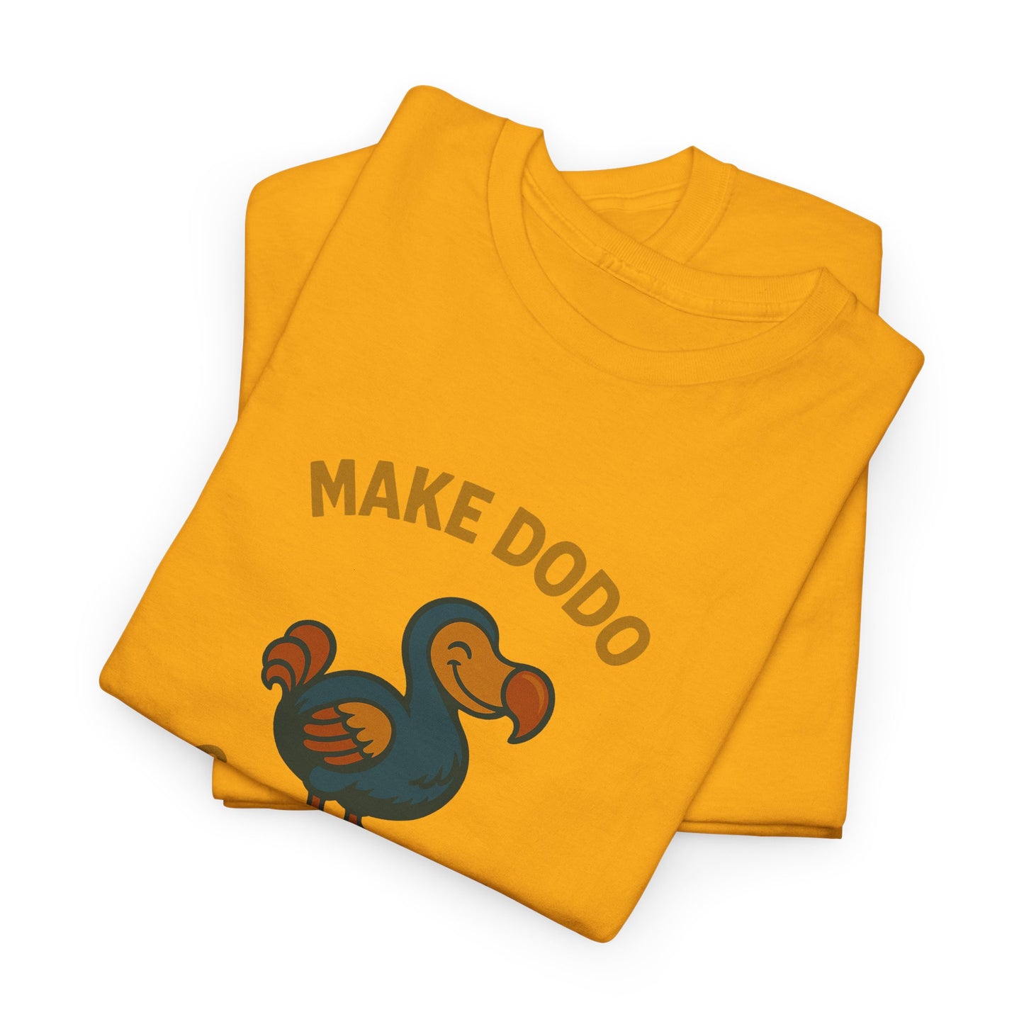 T-Shirt "Make Dodo Great Again", Exotisme, Destination Île de La Réunion, Confort Coton, Sobre, Elégant, Souvenir Unique, Cadeau, Unisexe, Esprit Voyageur