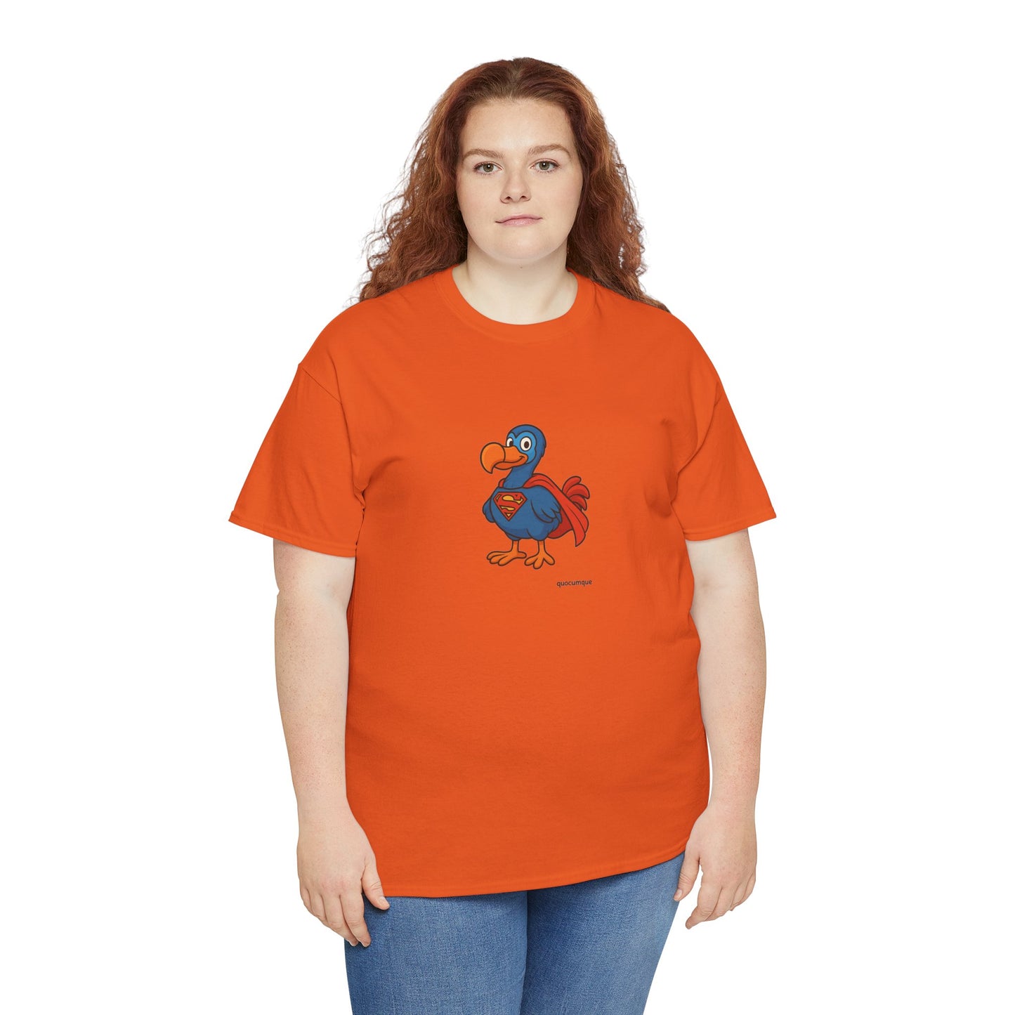 T-shirt Quocumque, " Super Dodo ", Confort, Souvenir Unique, Cadeau, Unisexe, Délicatesse, Homme, Femme, Adulte, Sportif, Liberté, Détente