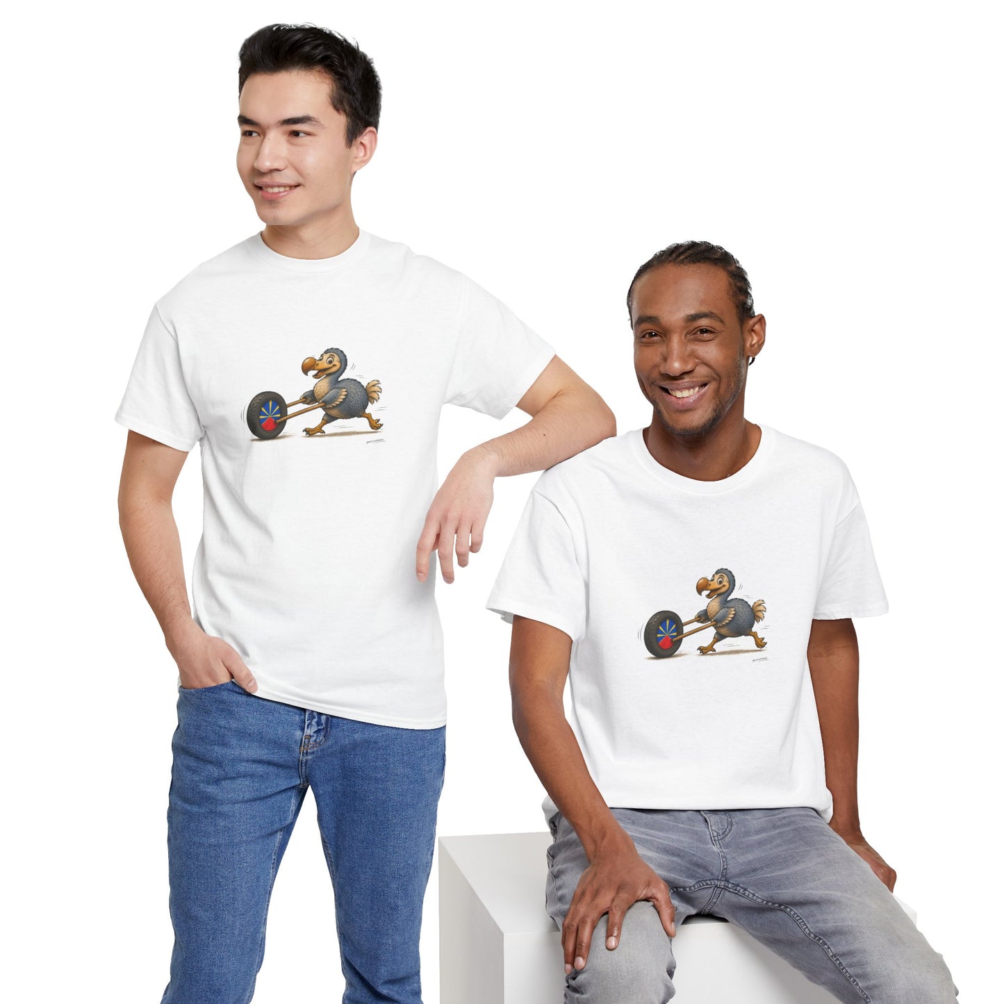 T-shirt Quocumque, "La Roue", Île de La Réunion, Confort Coton, Elégant, Souvenir Unique, Cadeau, Unisexe, Esprit Voyageur, Créole, Bourbon