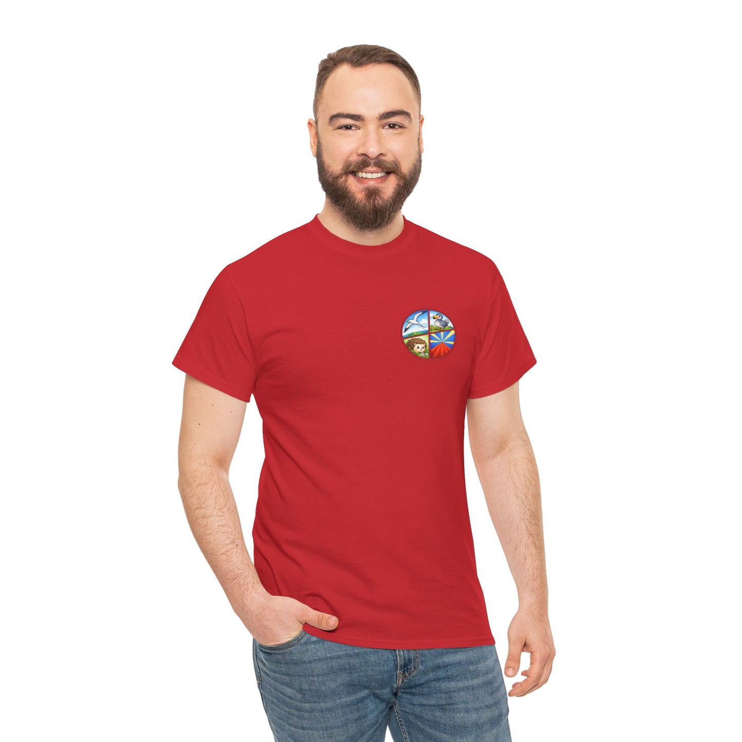 T-shirt Quocumque, "Pastille Bourbon", Île de La Réunion, Confort Coton, Elégant, Souvenir Unique, Cadeau, Unisexe, Esprit Voyageur, Créole, Bourbon