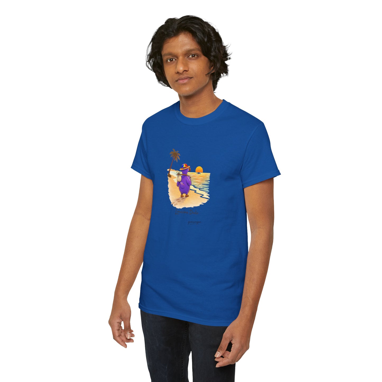 Copy of T-shirt "Lonesome Dodo", Confort Coton, Sobre, Elégant, Souvenir Unique, Cadeau, Unisexe, Esprit Voyageur, Adulte