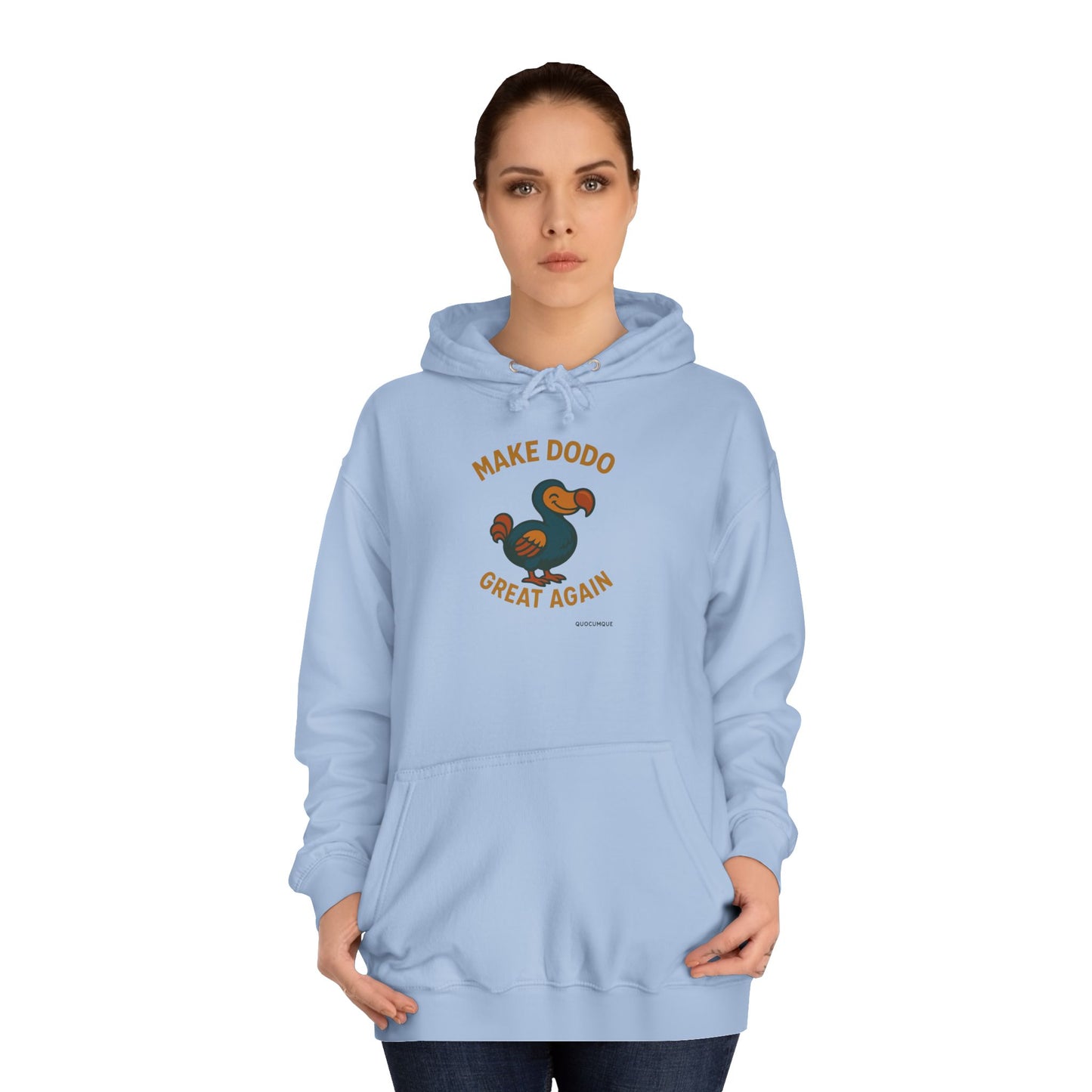 Sweat à Capuche Quocumque "Make Dodo Great Again" pour Adulte, Hoodie, Unisexe, Élégance, Sobriété, Homme, Femme, Animal Totem