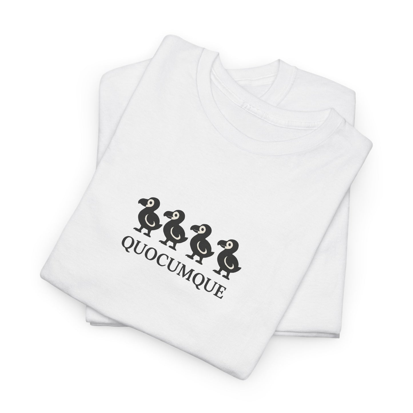 T-shirt Quocumque, "Patrouille Dodo", Île de La Réunion, Confort Coton, Elégant, Souvenir Unique, Cadeau, Unisexe, Esprit Voyageur, Créole, Bourbon