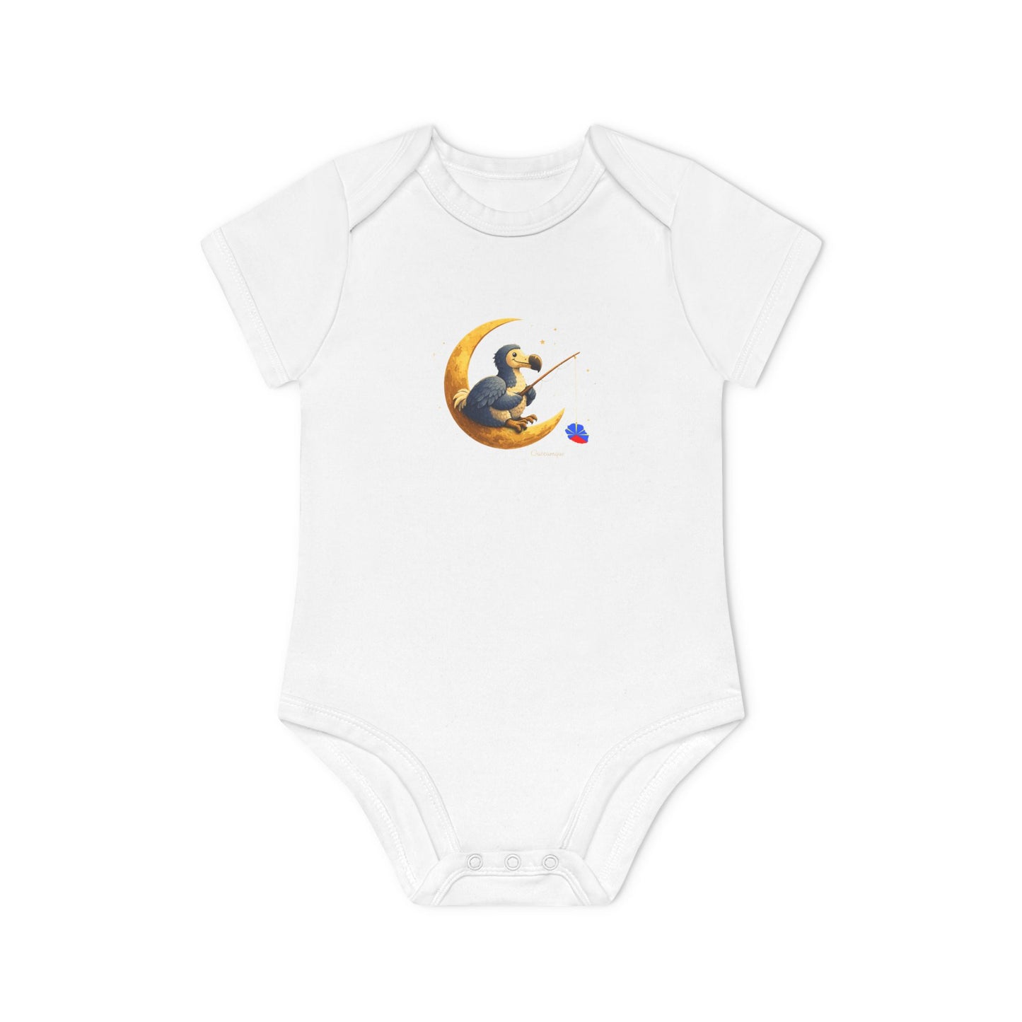 Body Bébé "Dodo Lune", Île de La Réunion, Douceur Coton, Cadeau Naissance,  Confort Coton Bio, Style Unique, Cadeau Parfait