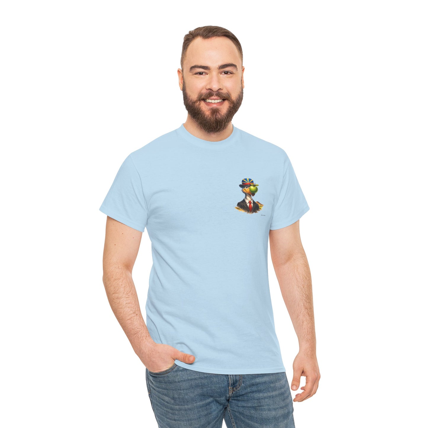 T-shirt Quocumque "The Son of Dodo ", Discret, Île de La Réunion", Confort Coton, Sobre, Elégant, Souvenir Unique, Cadeau, Unisexe, Esprit Voyageur