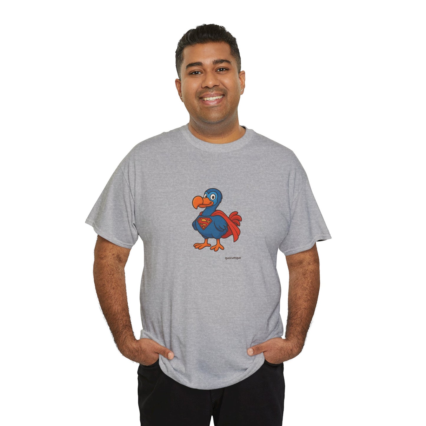 T-shirt Quocumque, " Super Dodo ", Confort, Souvenir Unique, Cadeau, Unisexe, Délicatesse, Homme, Femme, Adulte, Sportif, Liberté, Détente