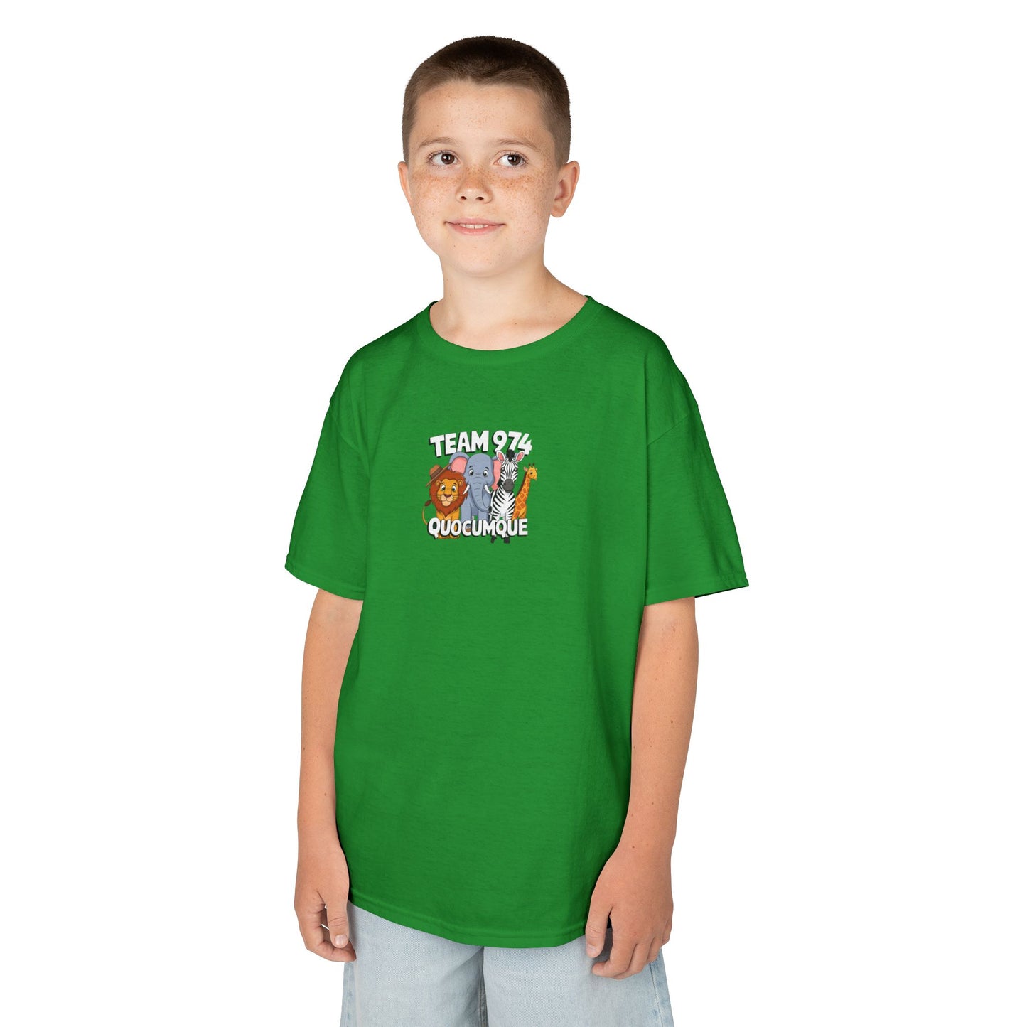 T-shirt Quocumque, Savane, Animaux Réserve, Douceur Coton, Pour les enfants de 5-6 ans( Taille XS), Pour les 7-8 ans( taille S), Pour les 9-10 ans( taille M), Pour les 11-12 ans( taille L), Pour les 13-14 ans( taille XL)