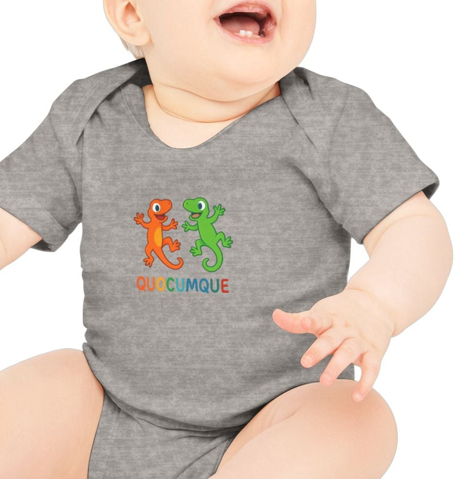 Body Bébé "Duos Dodos", Île de La Réunion, Douceur Coton, Cadeau Naissance,  Confort Coton Bio, Style Unique, Cadeau Parfait