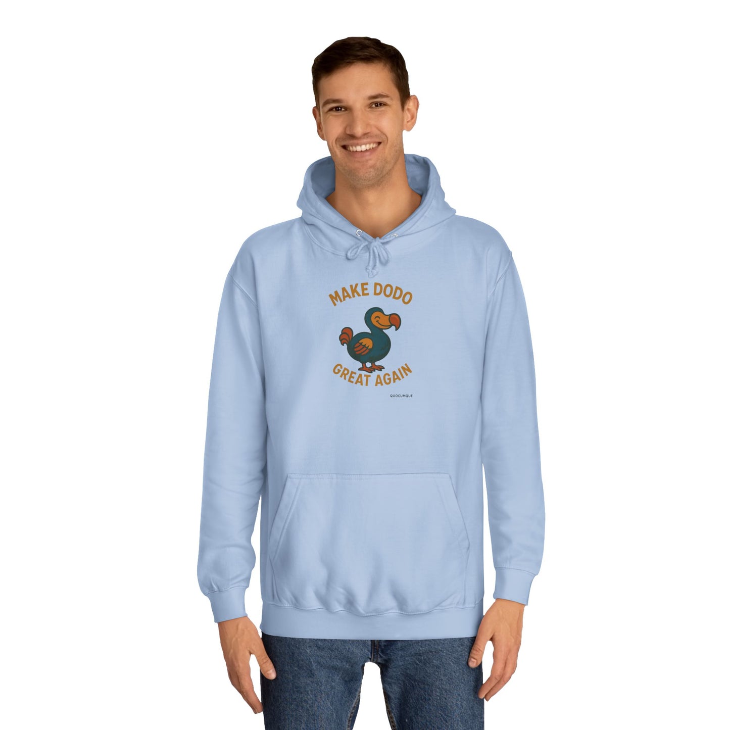 Sweat à Capuche Quocumque "Make Dodo Great Again" pour Adulte, Hoodie, Unisexe, Élégance, Sobriété, Homme, Femme, Animal Totem