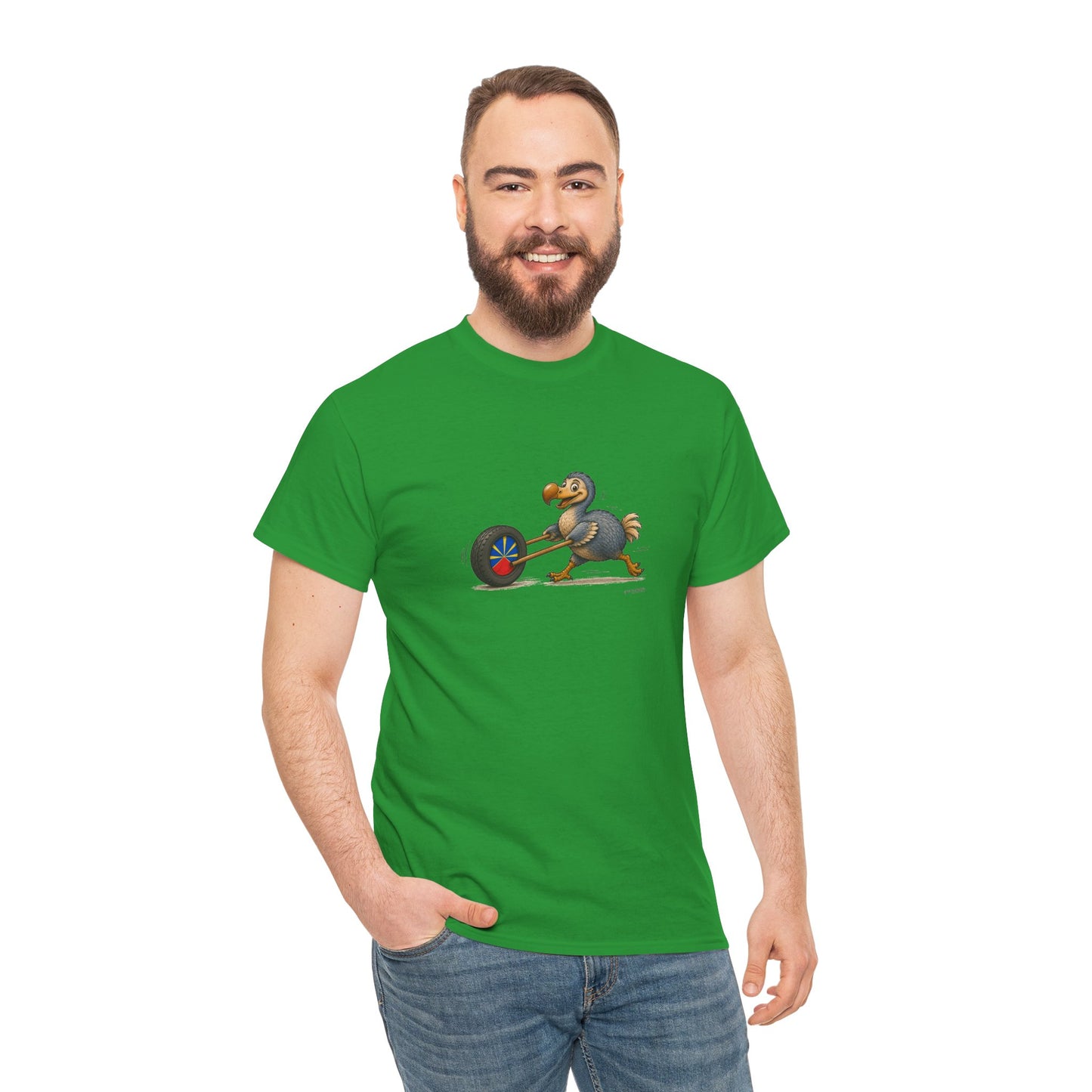 T-shirt Quocumque, "La Roue", Île de La Réunion, Confort Coton, Elégant, Souvenir Unique, Cadeau, Unisexe, Esprit Voyageur, Créole, Bourbon