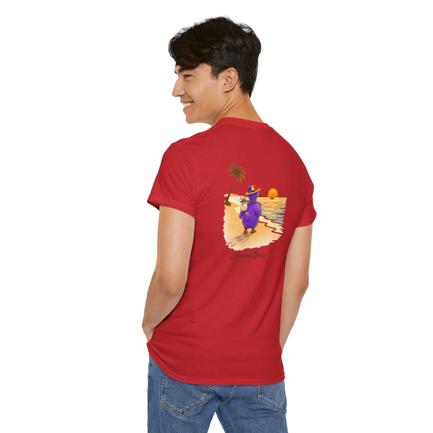 Copy of T-shirt "Île de La Réunion", Confort Coton, Sobre, Elégant, Souvenir Unique, Cadeau, Unisexe, Esprit Voyageur, Adulte