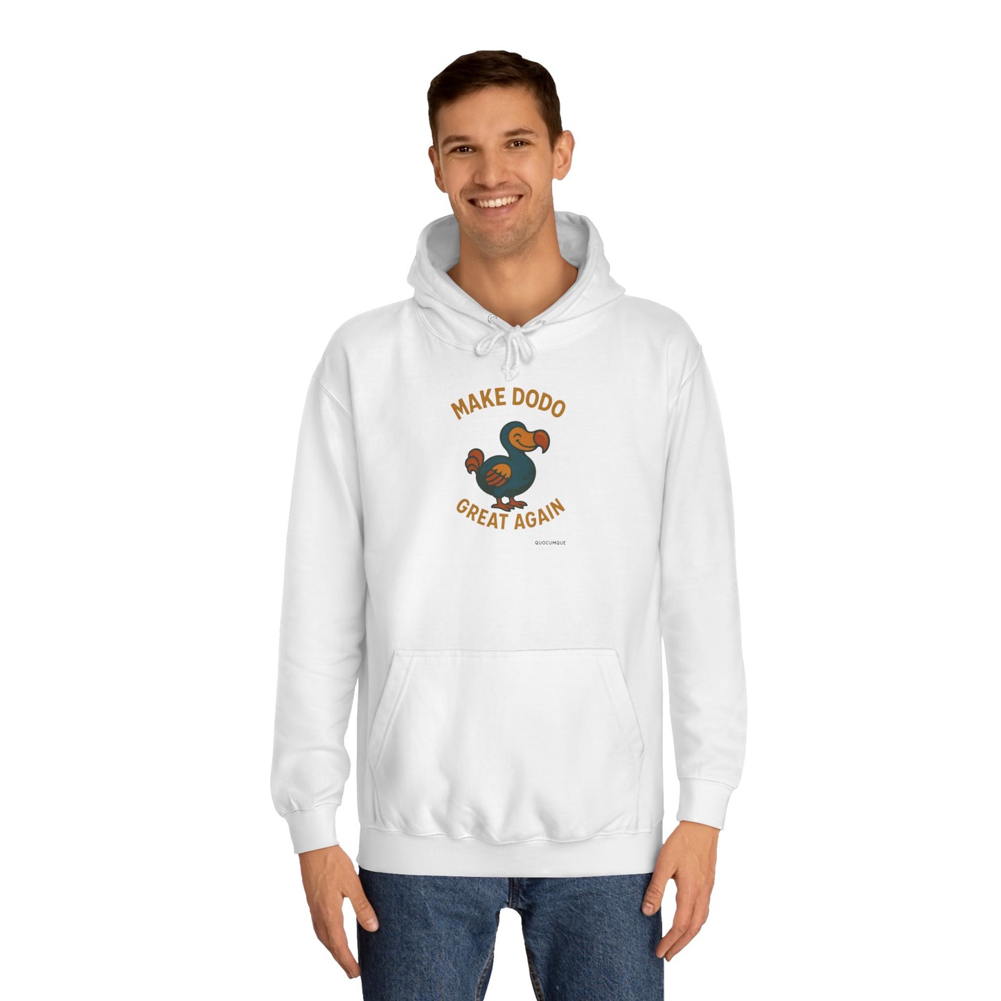 Sweat à Capuche Quocumque "Make Dodo Great Again" pour Adulte, Hoodie, Unisexe, Élégance, Sobriété, Homme, Femme, Animal Totem
