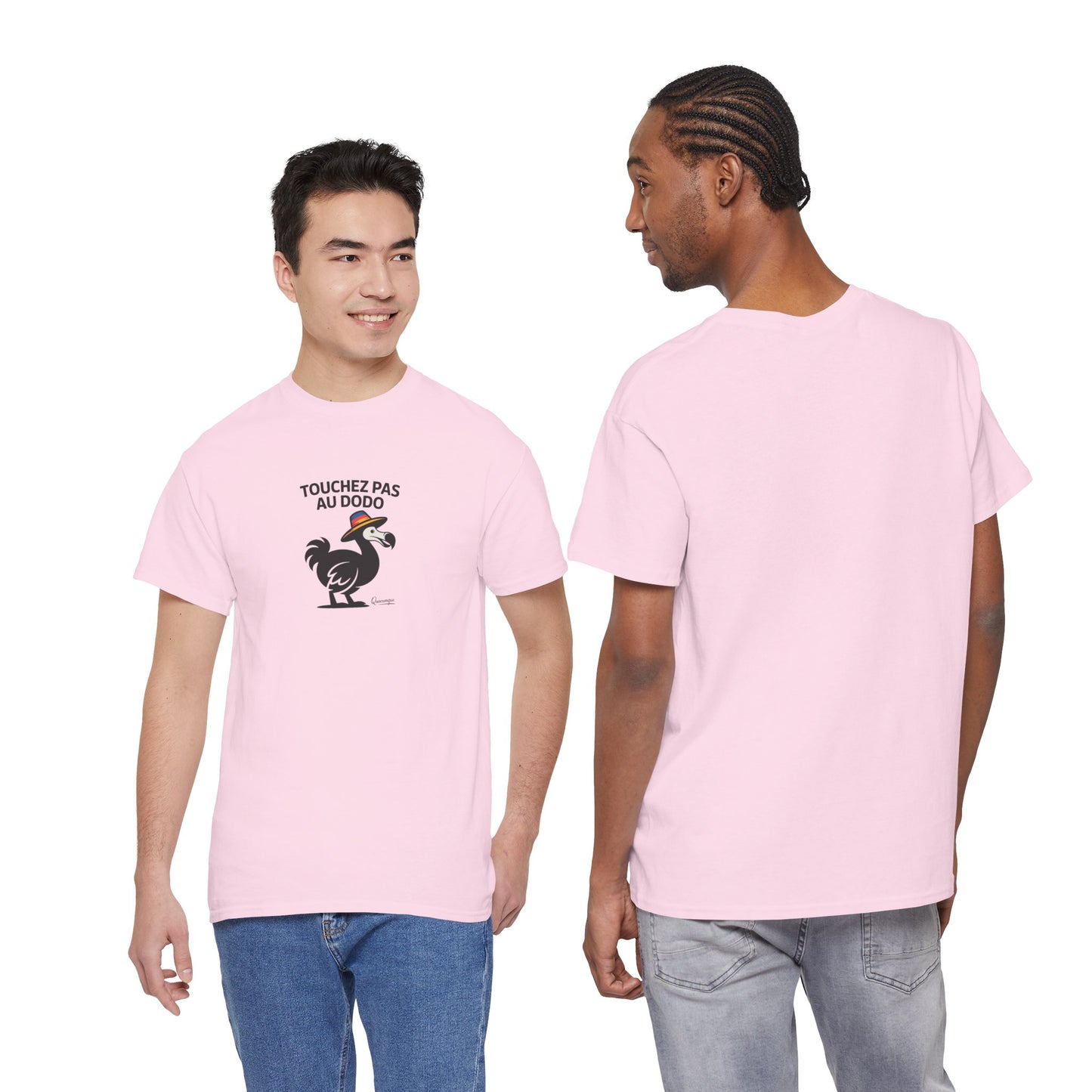 T-shirt Quocumque, " Touchez pas au Dodo ", Confort, Souvenir Unique, Cadeau, Unisexe, Délicatesse, Homme, Femme, Adulte, Sportif, Liberté, Détente