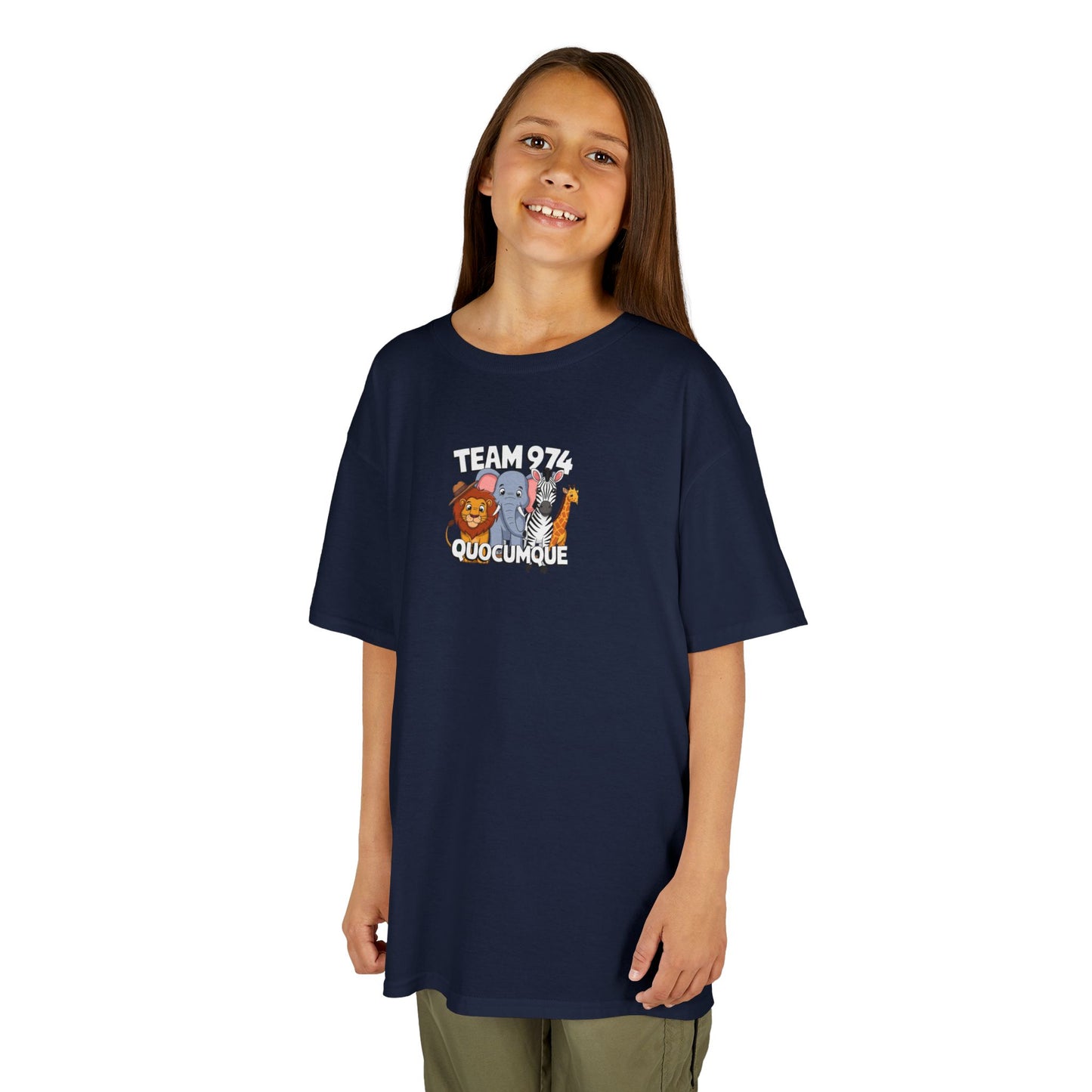 T-shirt Quocumque, Savane, Animaux Réserve, Douceur Coton, Pour les enfants de 5-6 ans( Taille XS), Pour les 7-8 ans( taille S), Pour les 9-10 ans( taille M), Pour les 11-12 ans( taille L), Pour les 13-14 ans( taille XL)