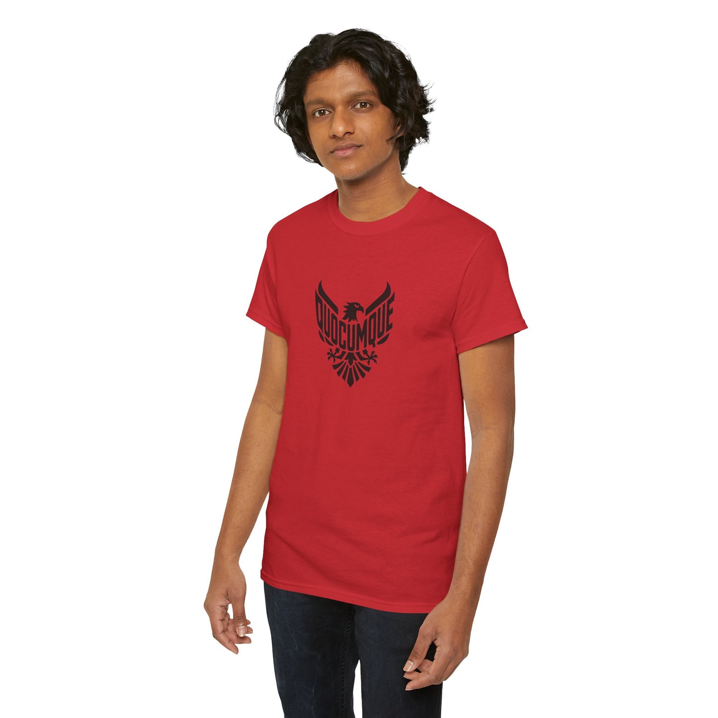 T-shirt Quocumque, Papangue, Aigle, Rapace Local, Confort Coton, Sobre, Elégant, Souvenir Unique, Cadeau, Unisexe, Esprit Voyageur, Adulte, Espace
