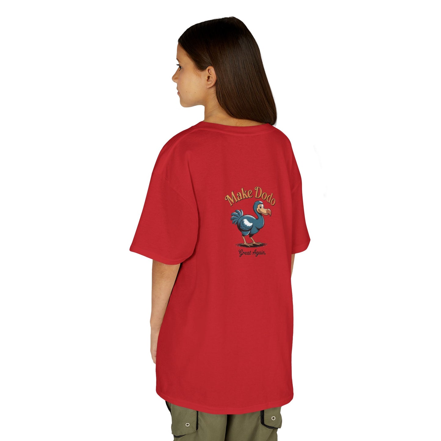 T-shirt "Make Dodo Great Again", Île de La Réunion, Douceur Coton, Style Unique, Cadeau Parfait, Vêtement Enfant,  Jeunes Adolescents