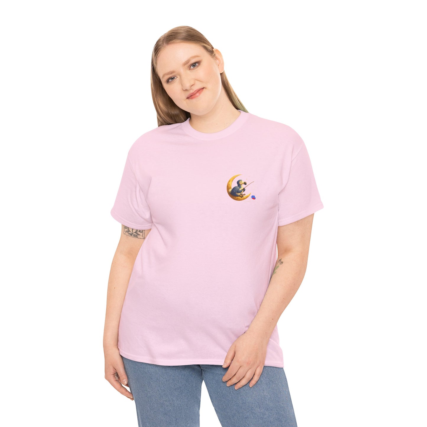 T-shirt "Groupe Lune ", Île de La Réunion", Confort Coton, Sobre, Elégant, Souvenir Unique, Cadeau, Unisexe, Esprit Voyageur