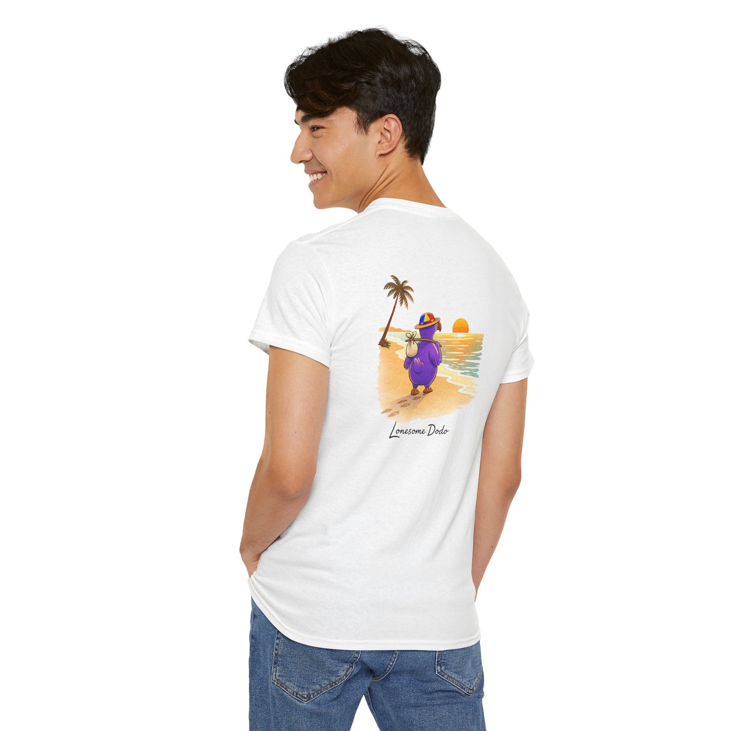 Copy of T-shirt "Île de La Réunion", Confort Coton, Sobre, Elégant, Souvenir Unique, Cadeau, Unisexe, Esprit Voyageur, Adulte