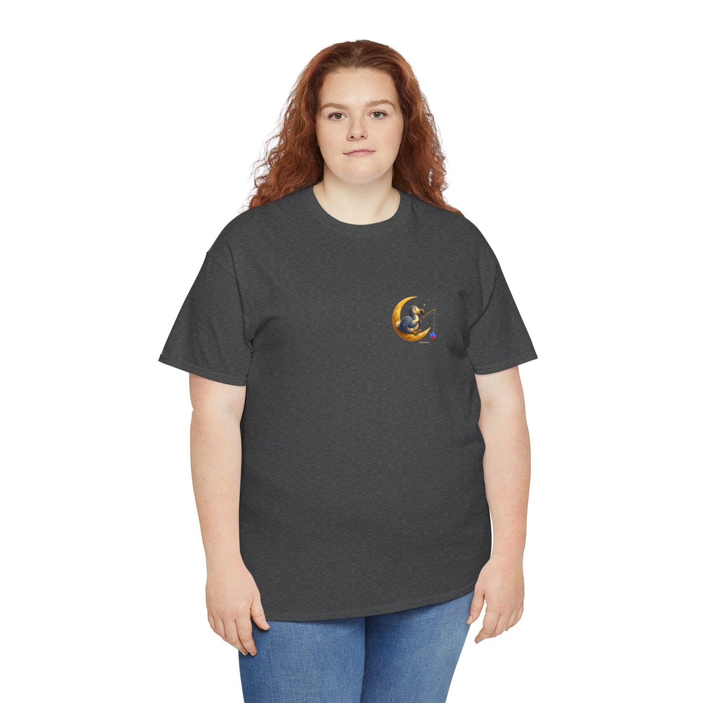 T-shirt "Groupe Lune ", Île de La Réunion", Confort Coton, Sobre, Elégant, Souvenir Unique, Cadeau, Unisexe, Esprit Voyageur
