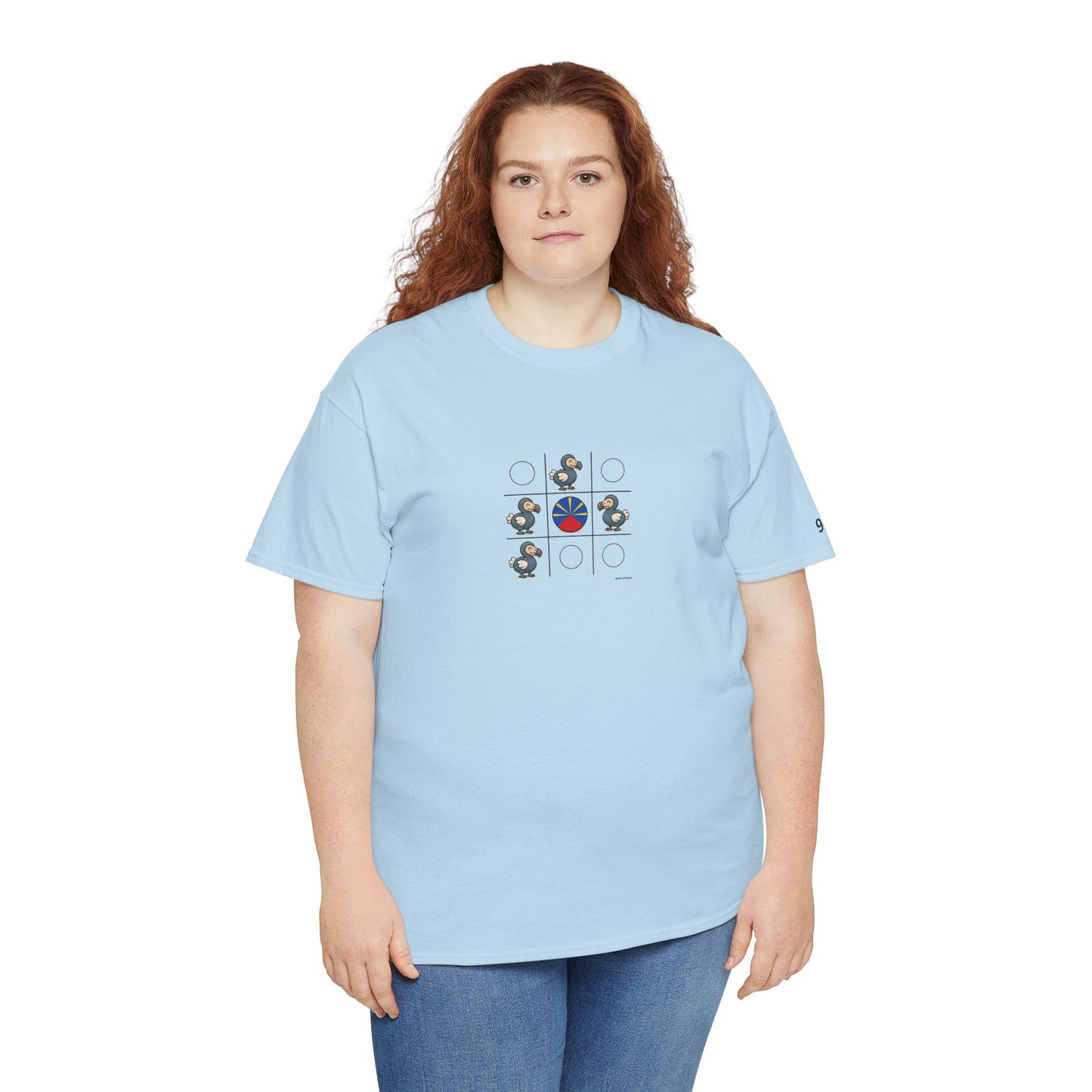 T-shirt Quocumque, " Dodo Morpion ", Île de La Réunion, Confort Coton, Elégant, Souvenir Unique, Cadeau, Unisexe, Esprit Voyageur, Créole, Bourbon