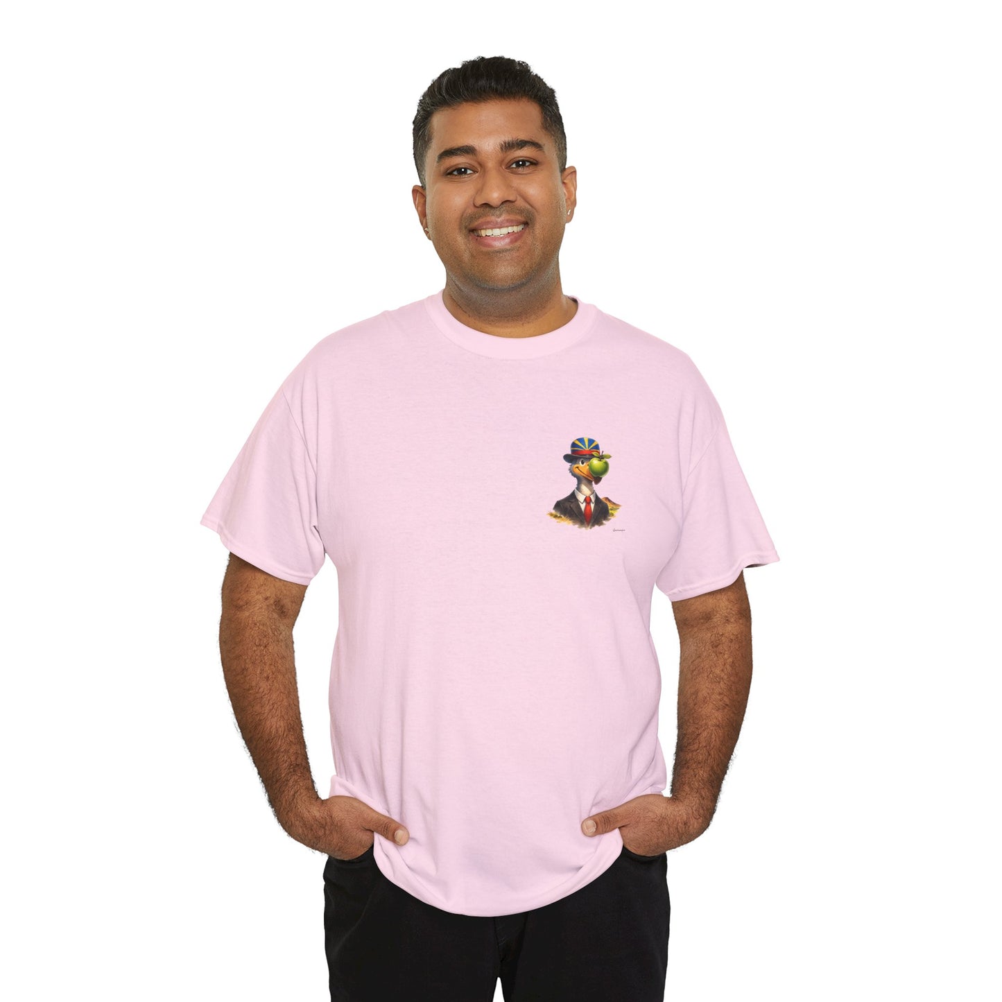 T-shirt Quocumque "The Son of Dodo ", Discret, Île de La Réunion", Confort Coton, Sobre, Elégant, Souvenir Unique, Cadeau, Unisexe, Esprit Voyageur