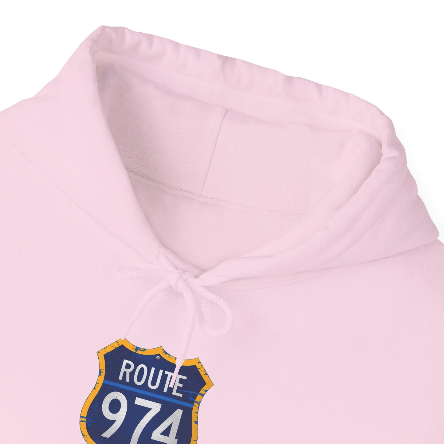 Sweat-Shirt à Capuche Collection " Route 974", Exotisme, Adulte, Homme, Femme, Sportive, Sportif, Décontracté, Classique, Destination La Réunion
