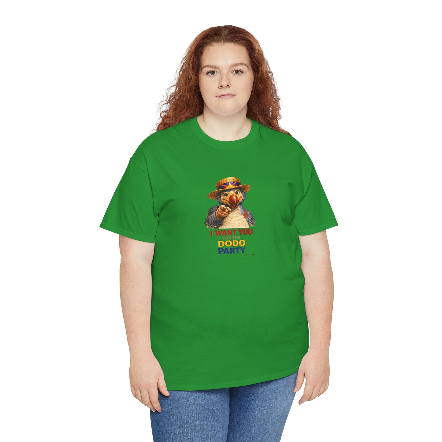 T-shirt Quocumque, " Dodo Party", Confort, Souvenir Unique, Cadeau, Unisexe, Délicatesse, Homme, Femme, Adulte, Sportif, Liberté, Détente