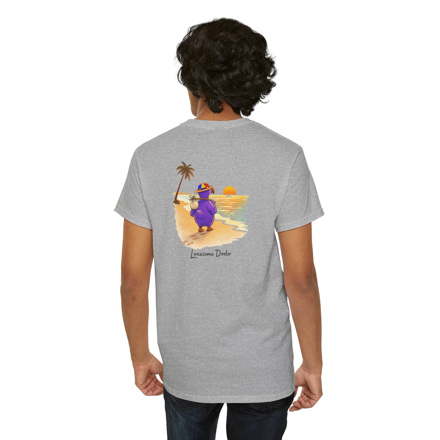 Copy of T-shirt "Île de La Réunion", Confort Coton, Sobre, Elégant, Souvenir Unique, Cadeau, Unisexe, Esprit Voyageur, Adulte