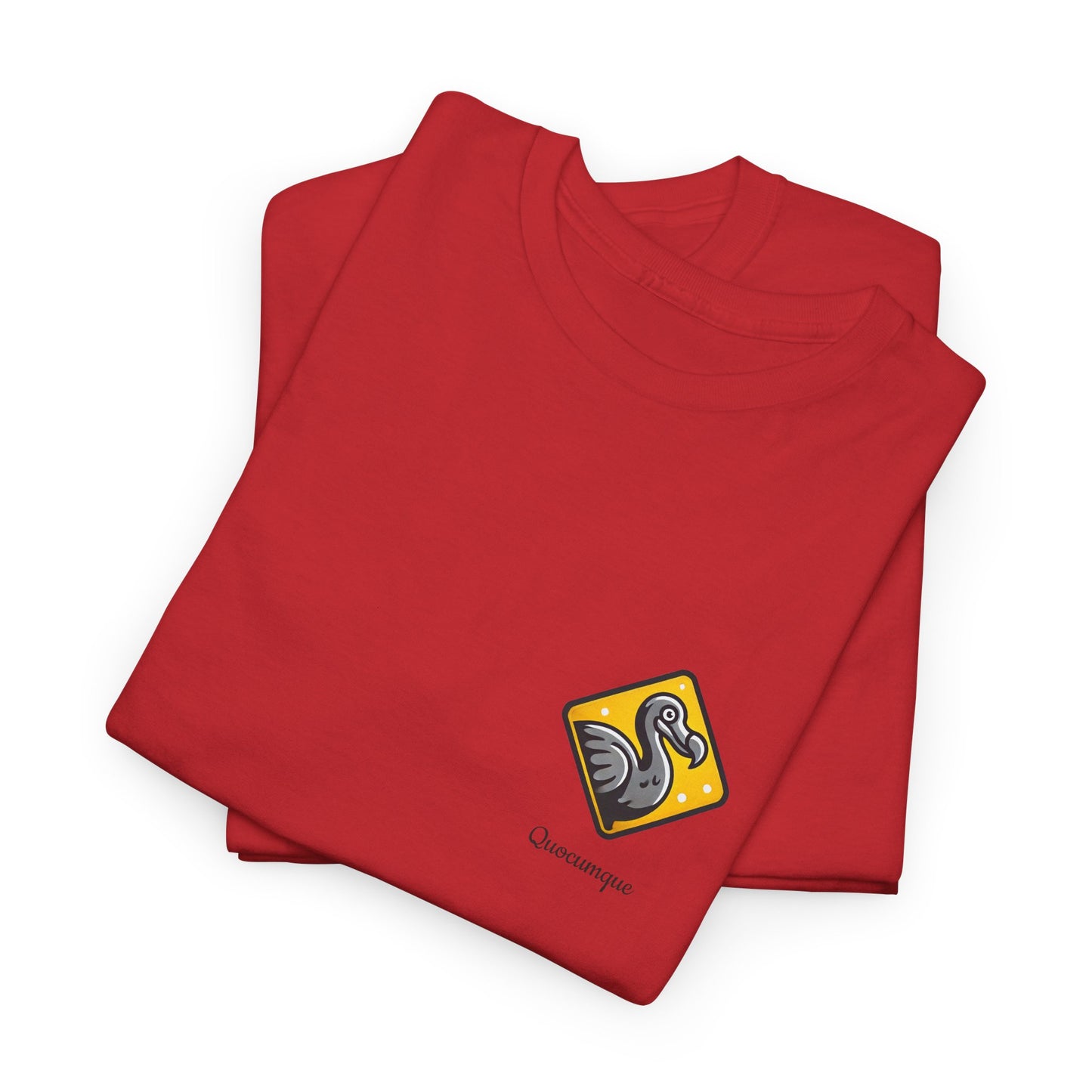 T-shirt Quocumque, "Dodo", Île de La Réunion, Confort Coton, Elégant, Souvenir Unique, Cadeau, Unisexe, Esprit Voyageur, Créole, Bourbon