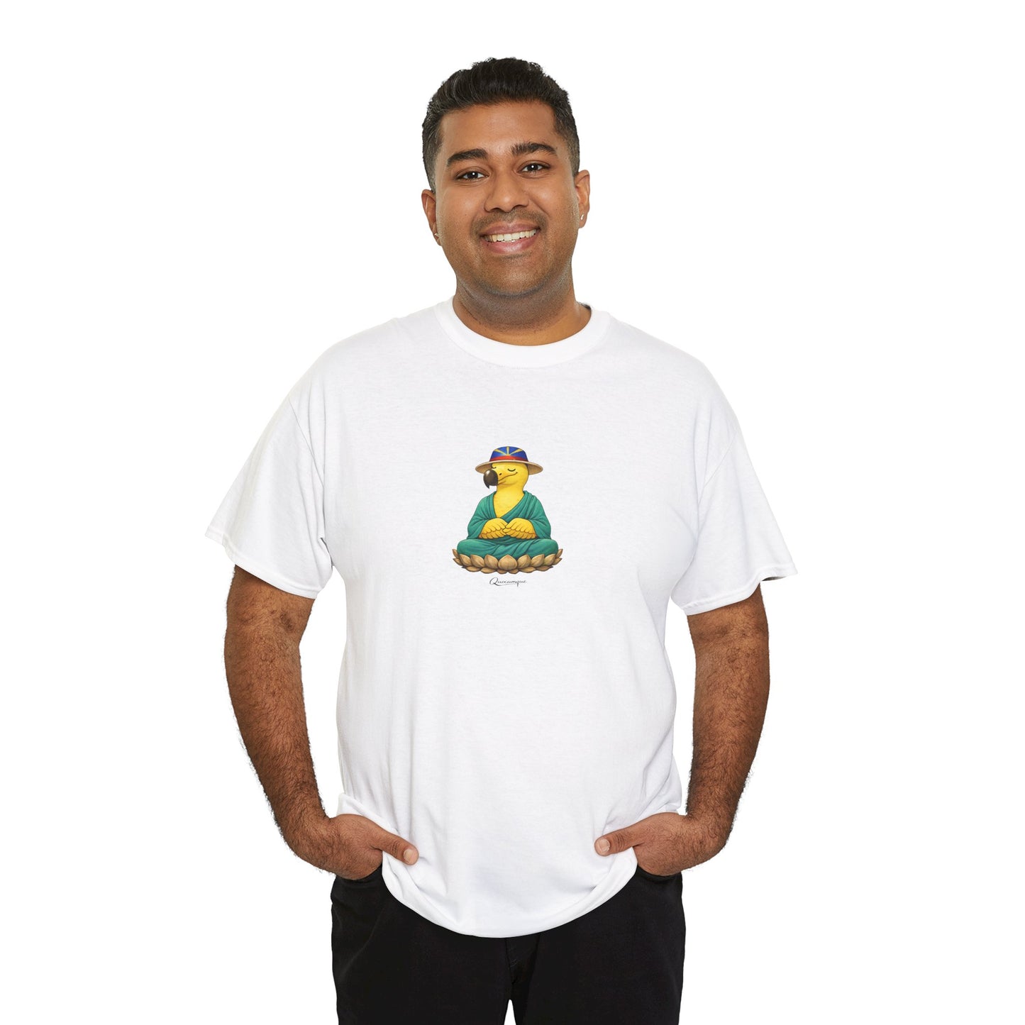 T-shirt "Dodo Zen", Confort Coton, Sobre, Elégant, Souvenir Unique, Cadeau, Unisexe, Esprit Voyageur, Adulte