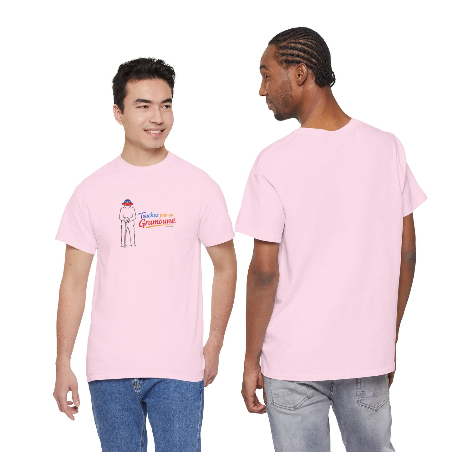 T-shirt "Gramoune", Île de La Réunion, Confort Coton, Sobre, Elégant, Souvenir Unique, Cadeau, Unisexe, Esprit Voyageur