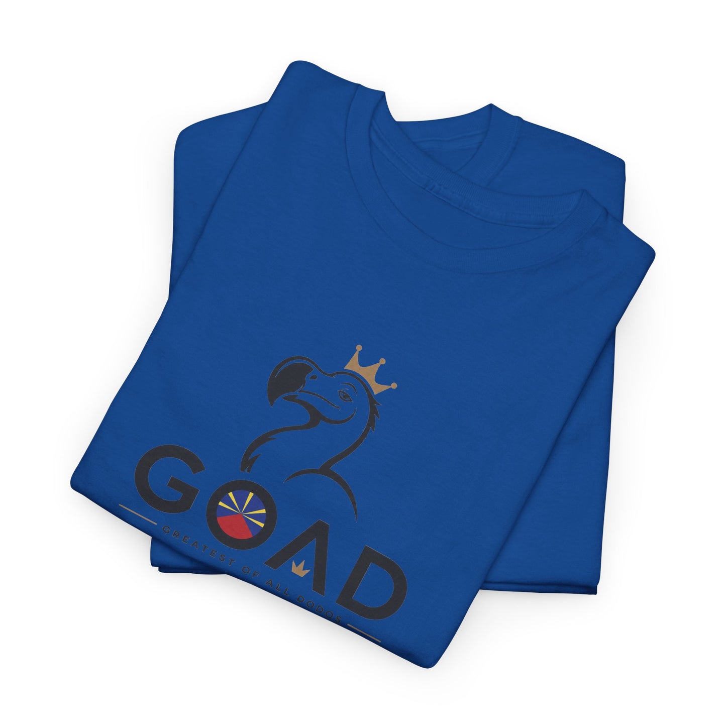 T-shirt "GOAD ", Greatest Of All Dodos, Île de La Réunion", Confort Coton, Sobre, Elégant, Souvenir Unique, Cadeau, Unisexe, Esprit Voyageur